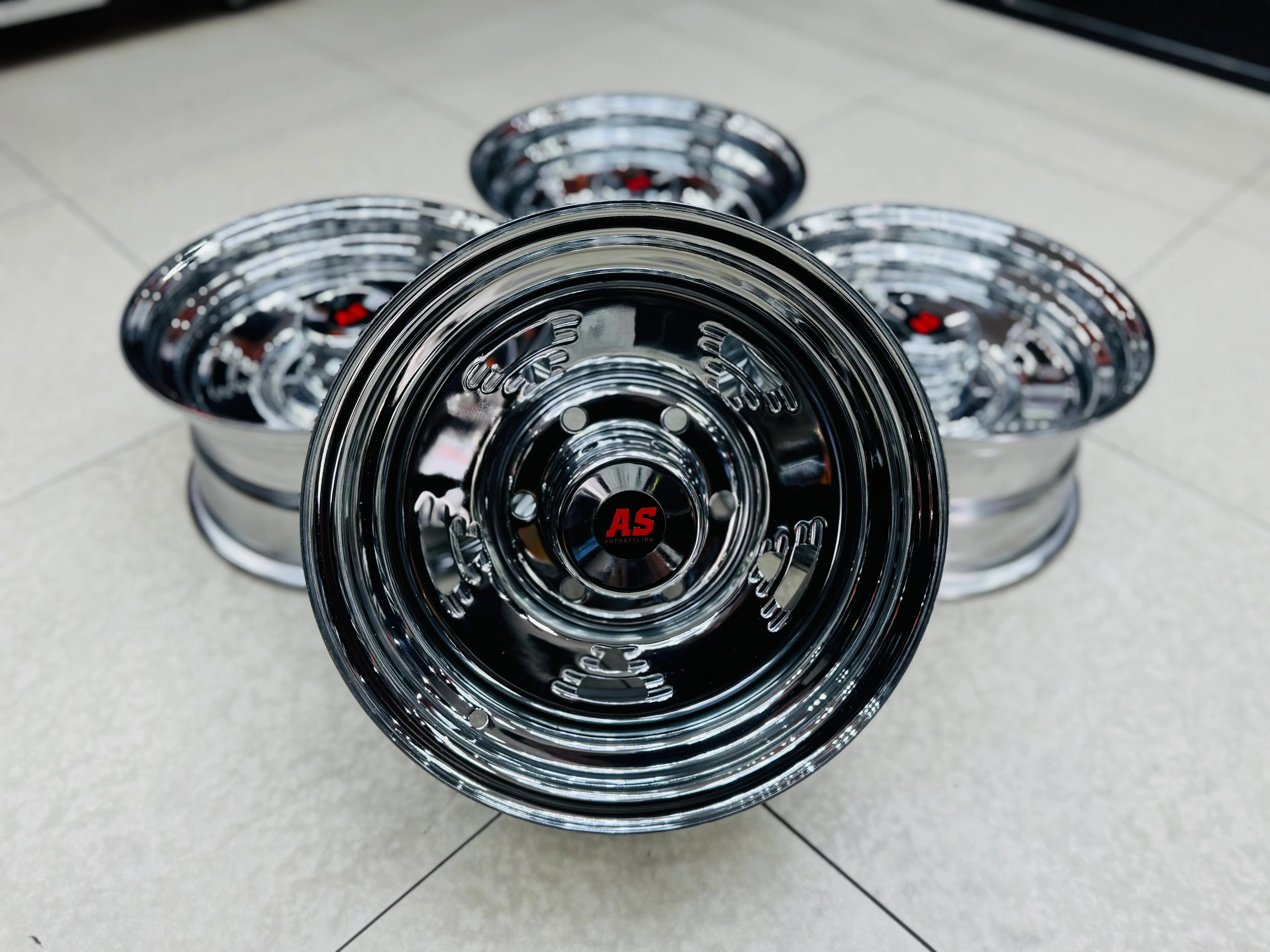 14” A-LINE FLUTED CHROME 6/139 FOR QUANTUM - Image 6