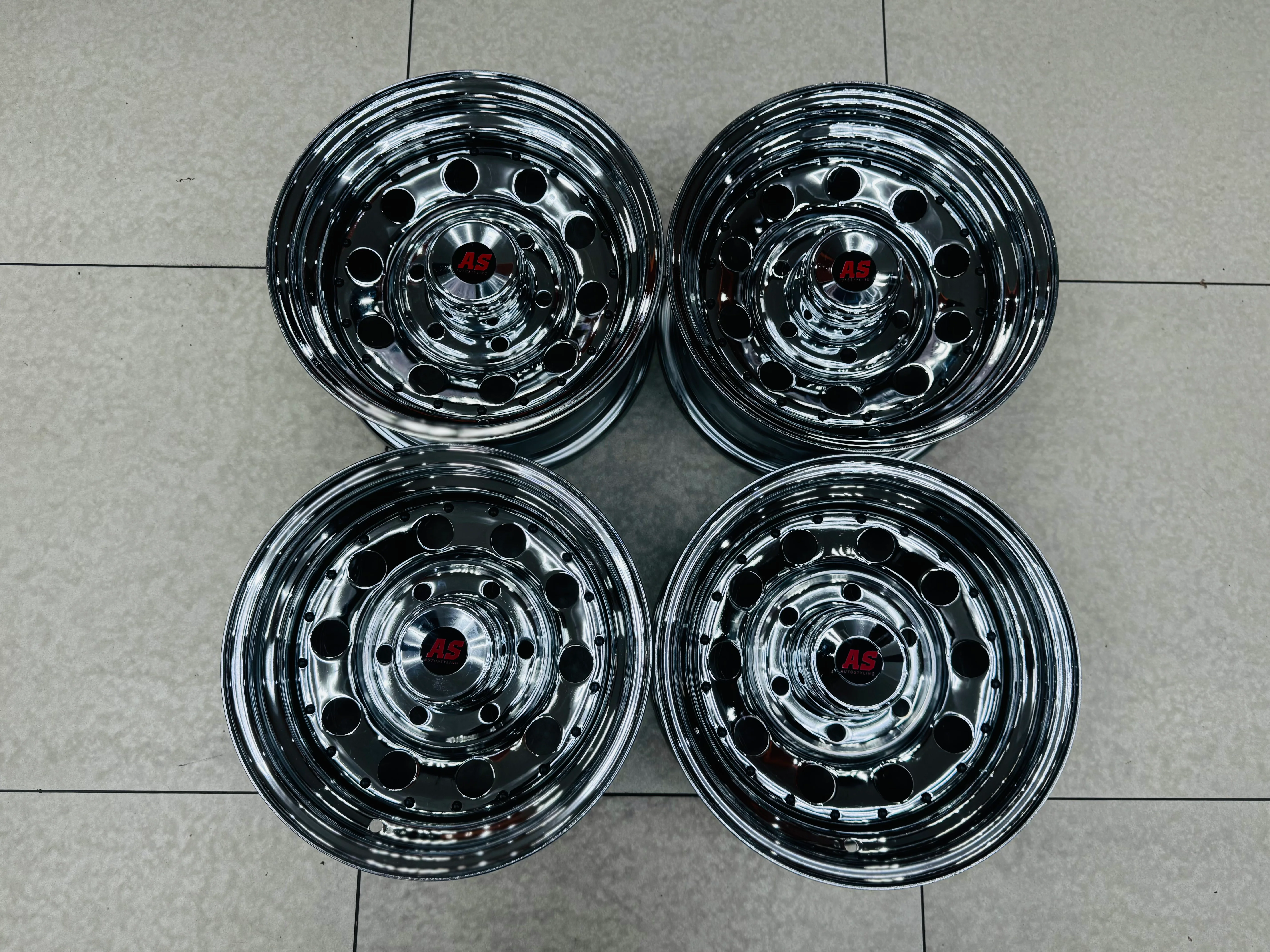 14” A-LINE MODULAR CHROME 6/139 FOR QUANTUM - Image 11