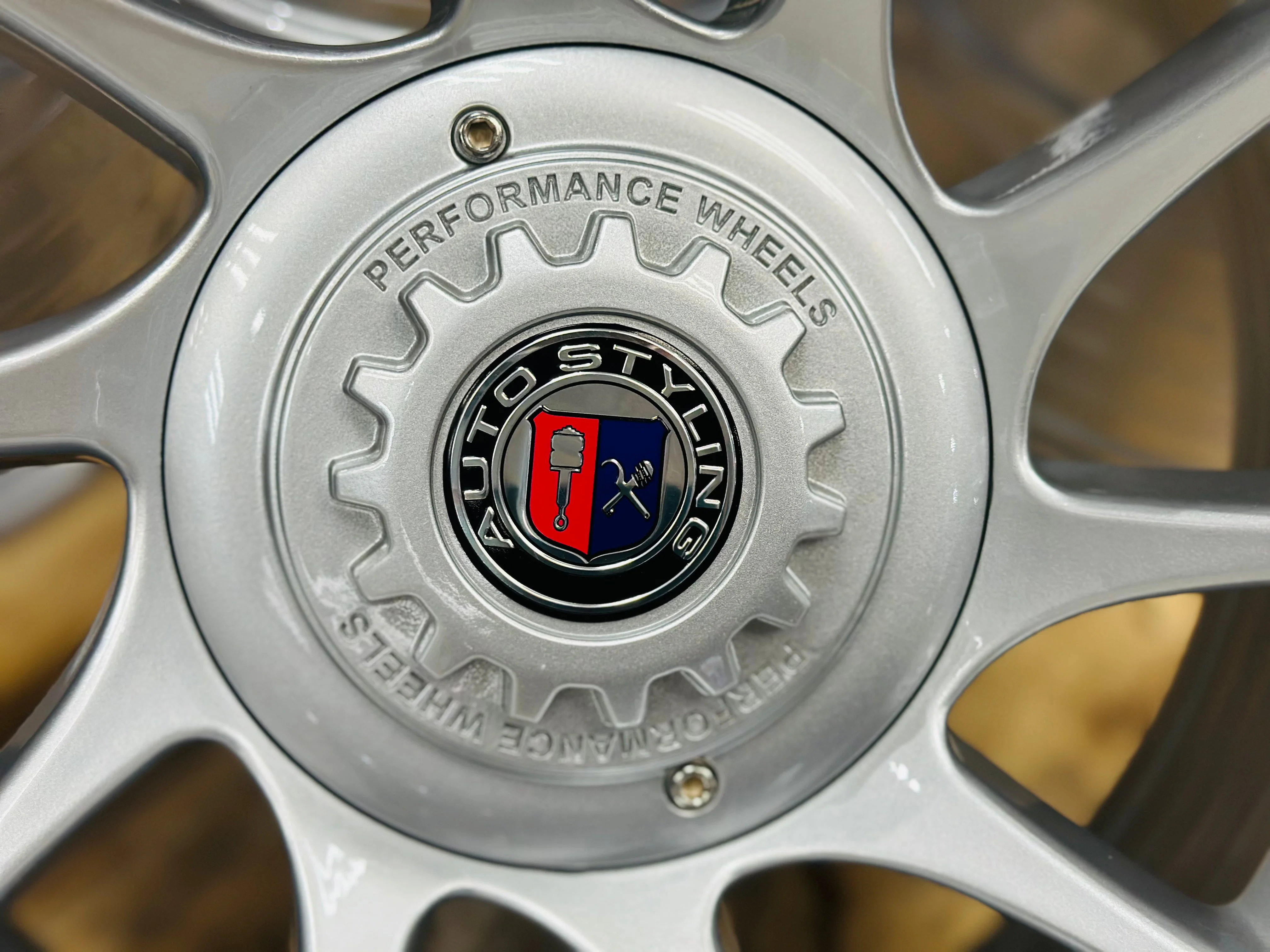 15” AS-7573 SILVER 4/100 4/108 wheels - Image 8