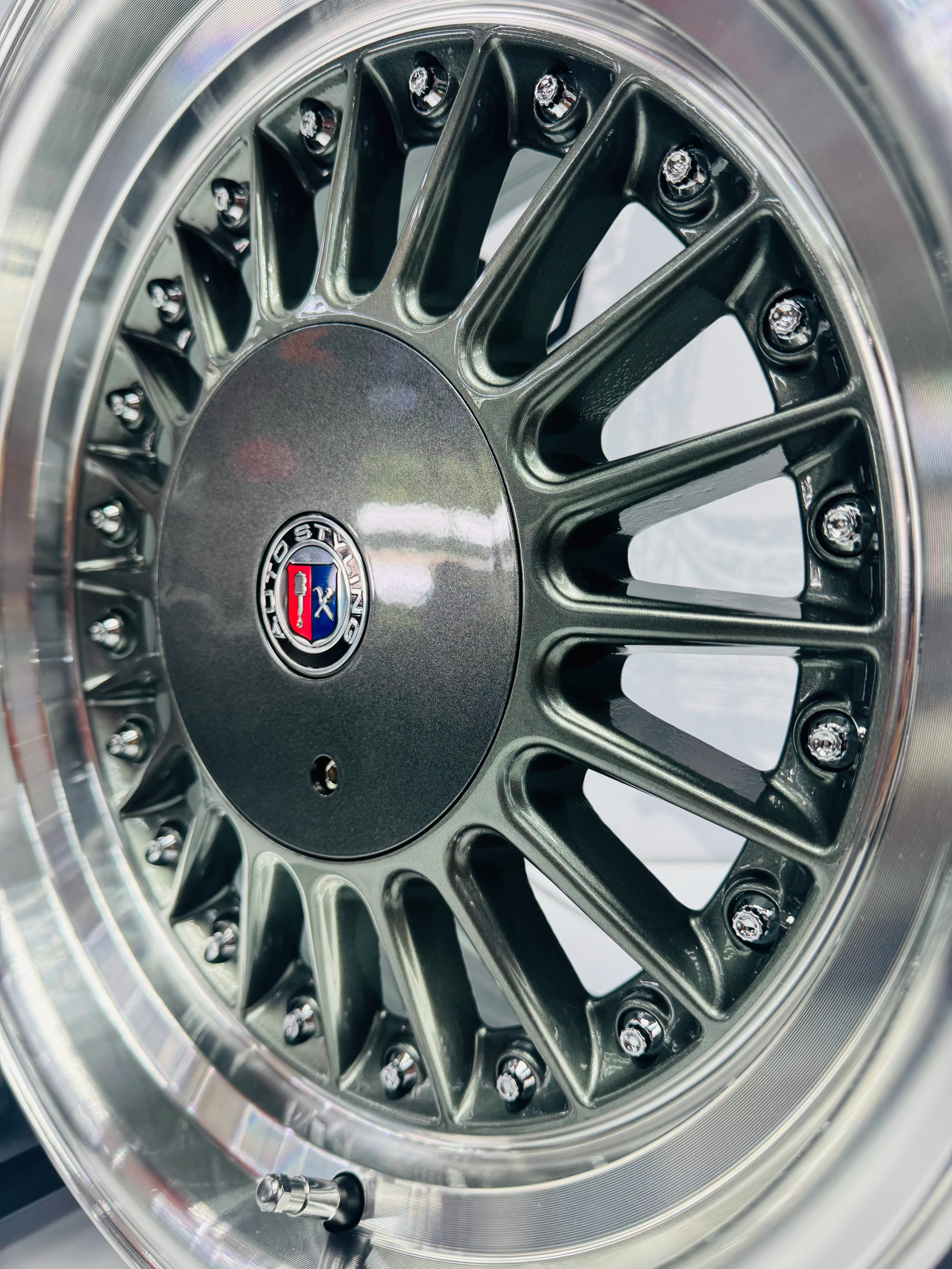 15” AS- 7626 ALPINA 5/100 & 5/114 wheels grey - Image 14