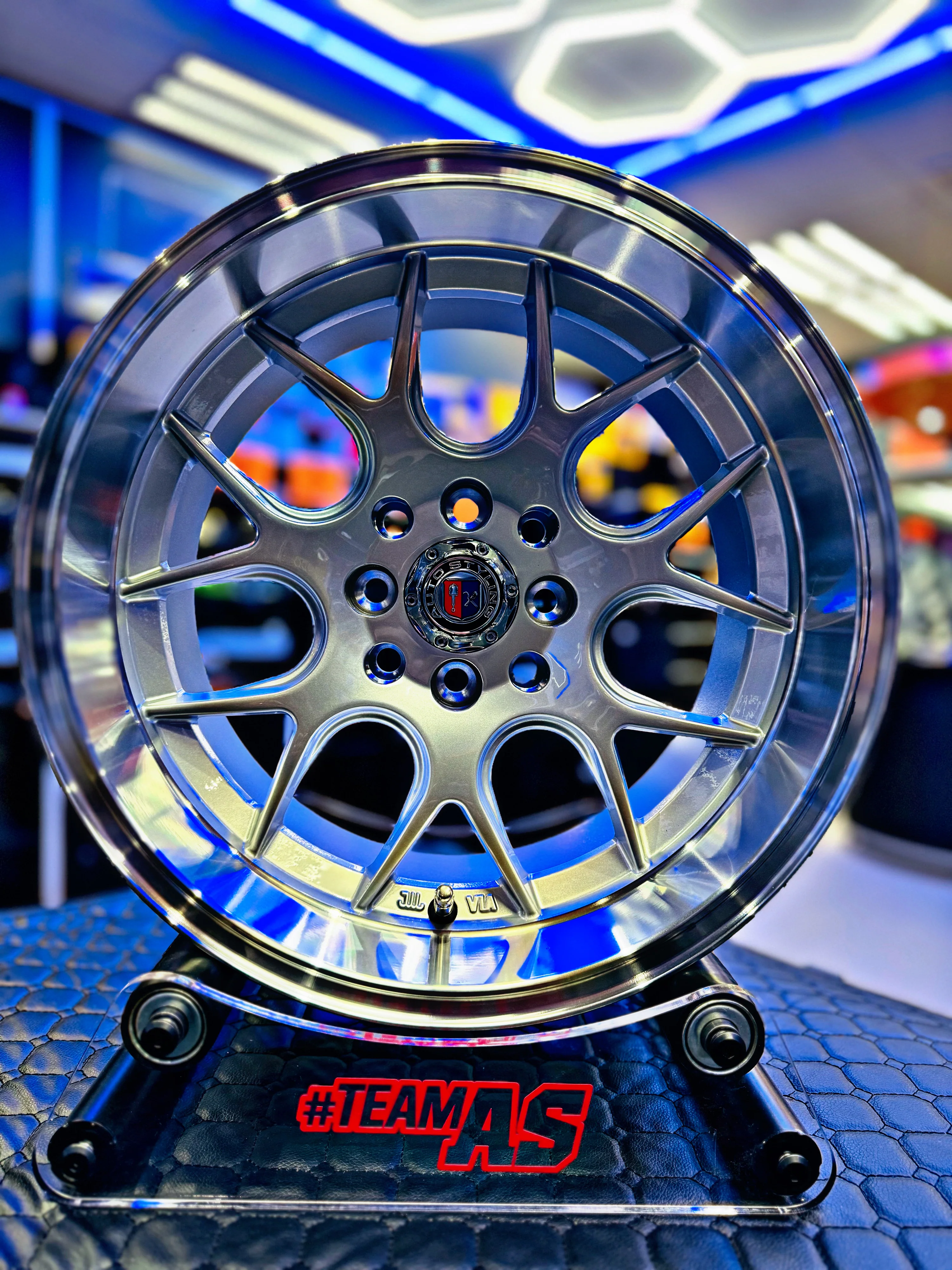 15” AS- 7695  4/100 4/114 silver wheels - Image 8