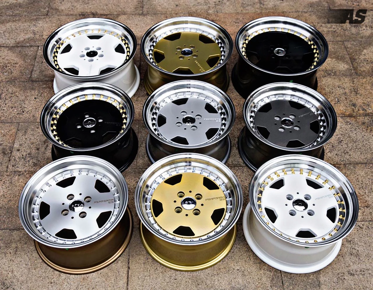 15” AS- PERFORMA M/ BLOCK 4/100 WHEELS - Image 10