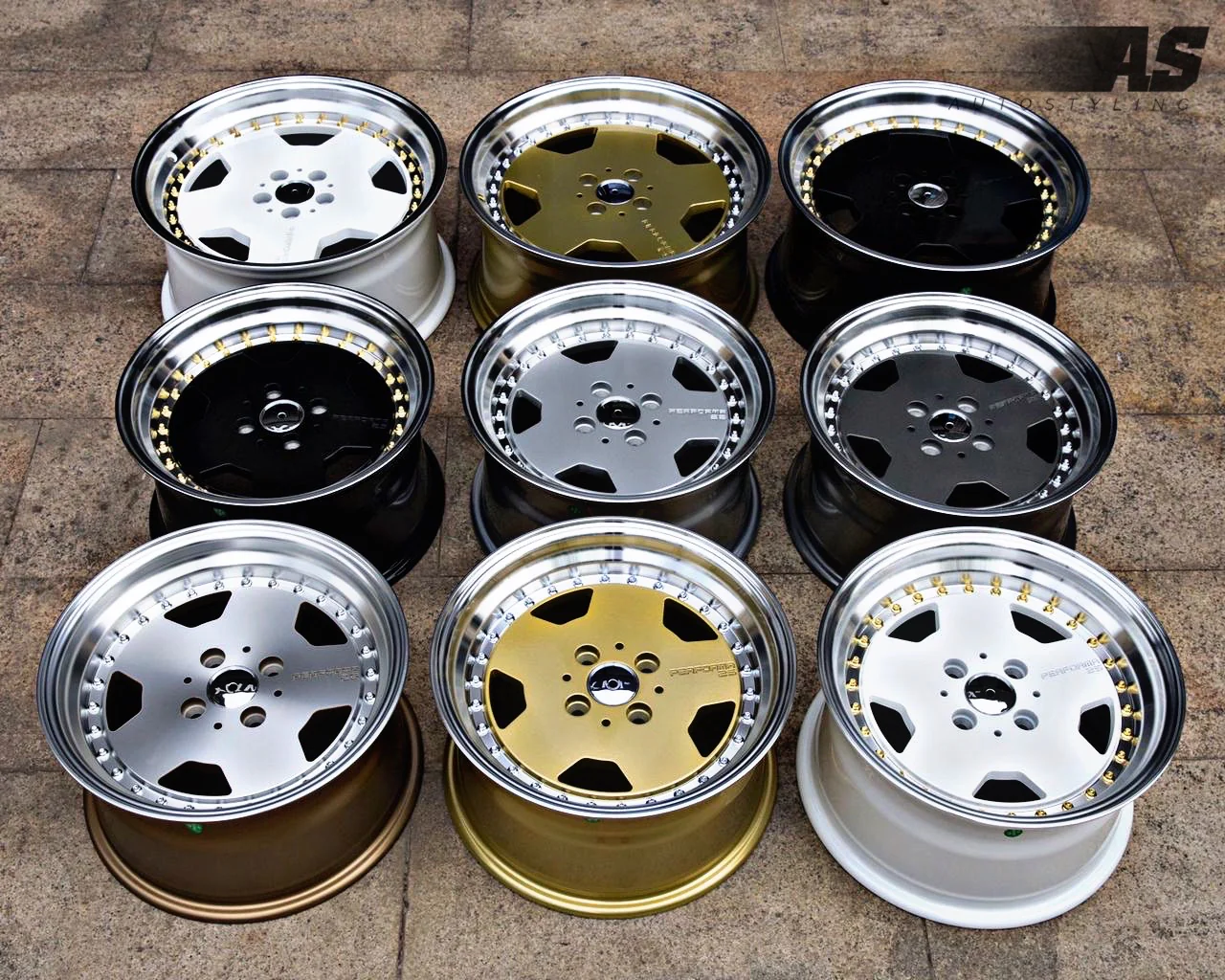 15” AS- PERFORMA M/ BLOCK 4/100 WHEELS - Image 9