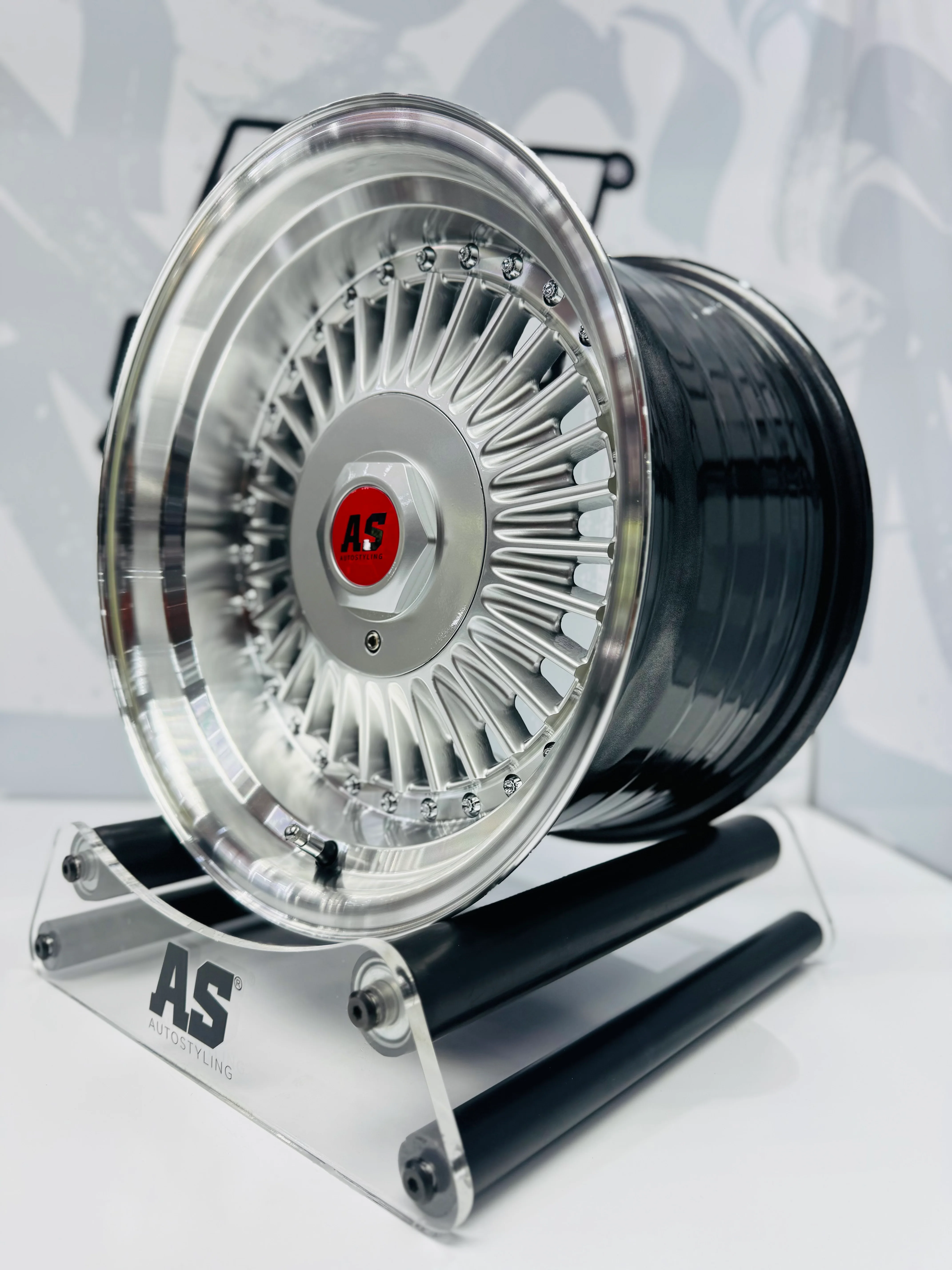 15” AS- EMITZ 7997 9J ALL ROUND 4/100 4/114 silver wheels - Image 4