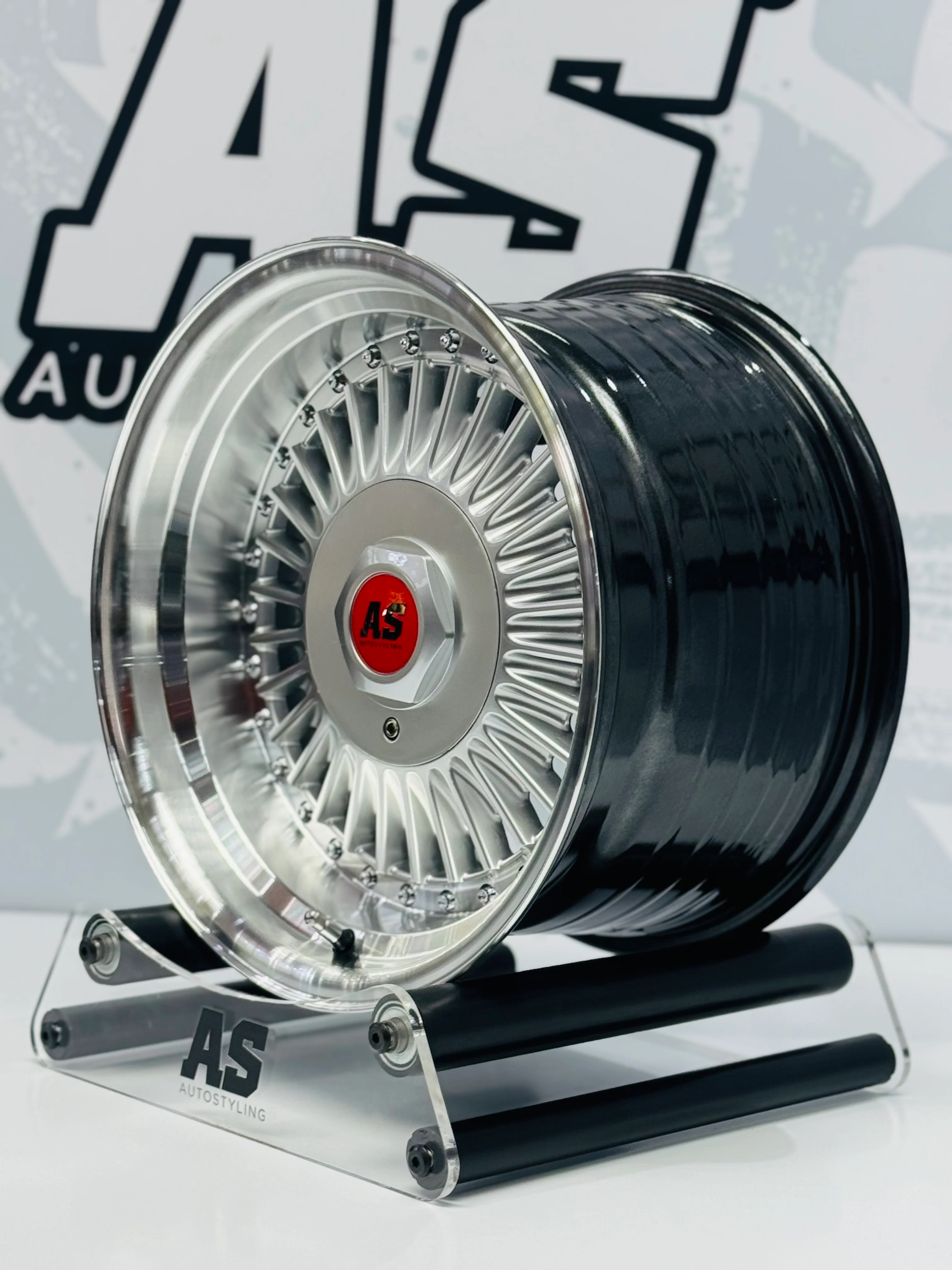 15” AS- EMITZ 7997 9J ALL ROUND 4/100 4/114 silver wheels - Image 6