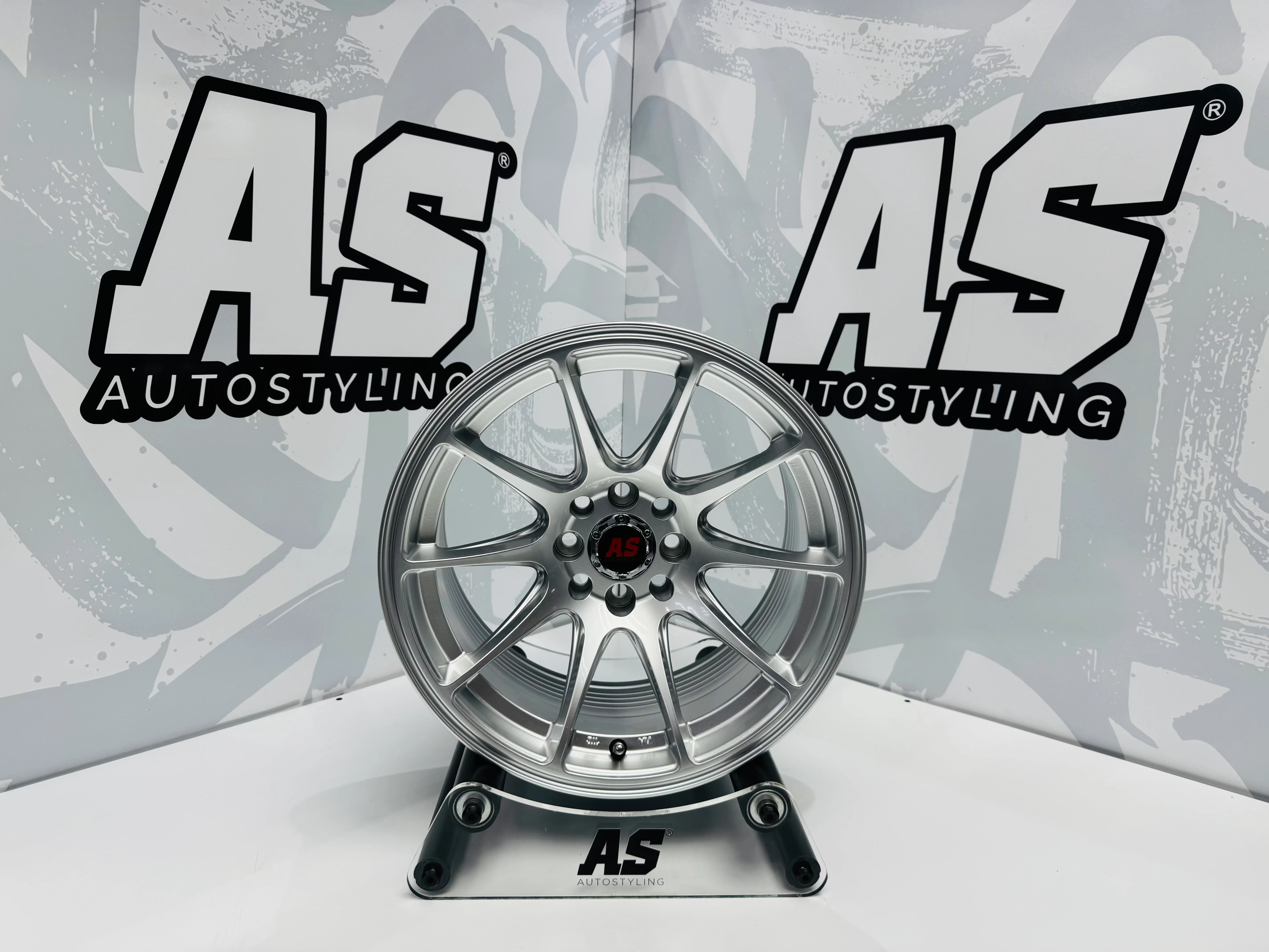 15” AS XXR - M7548 4x100 4x108 SILVER - Image 2