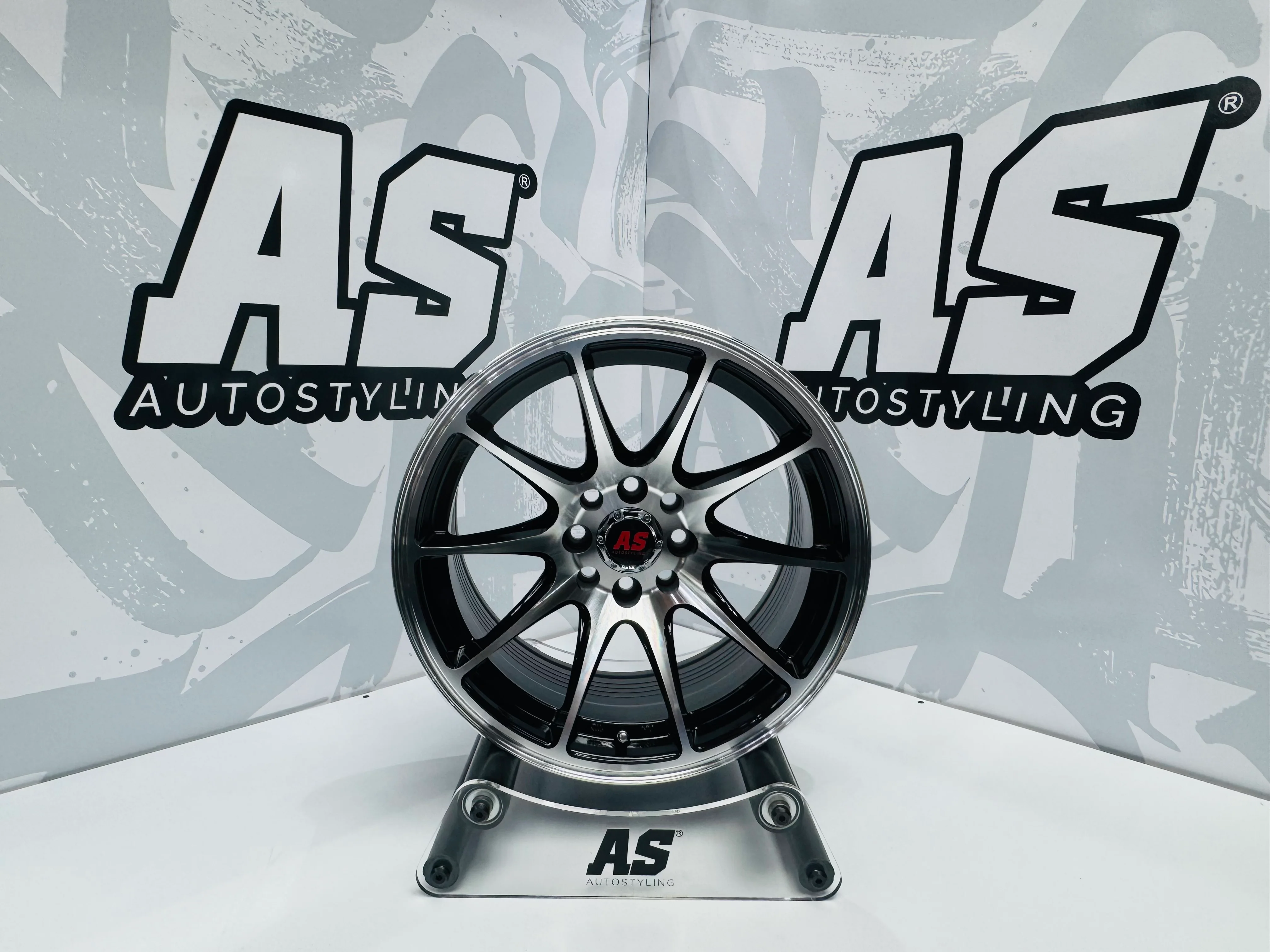 15” AS XXR  - M7549 4x100 4x108 Machine black - Image 2