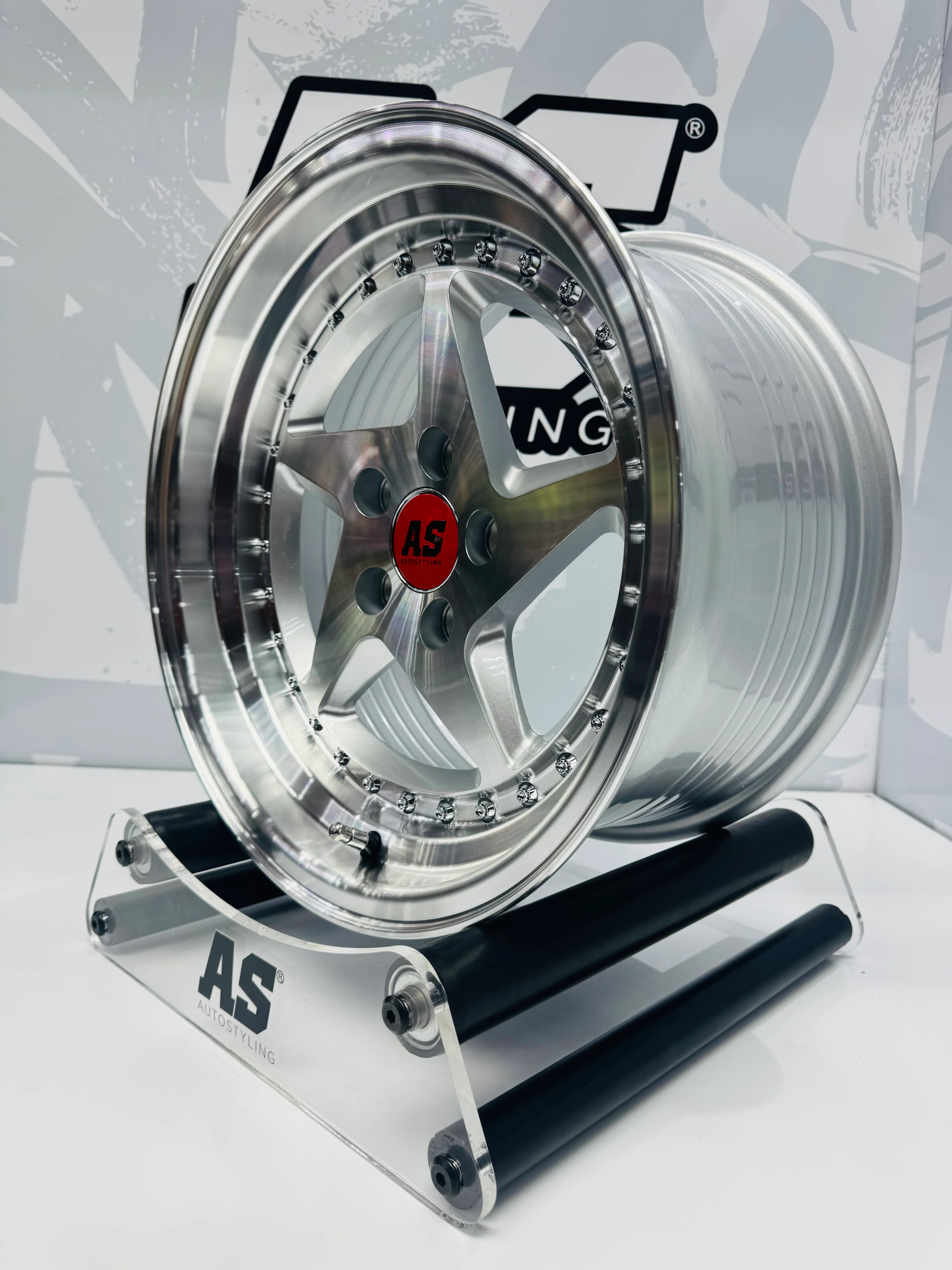 15” AS-RARI M7907 5x100 SILVER - Image 3