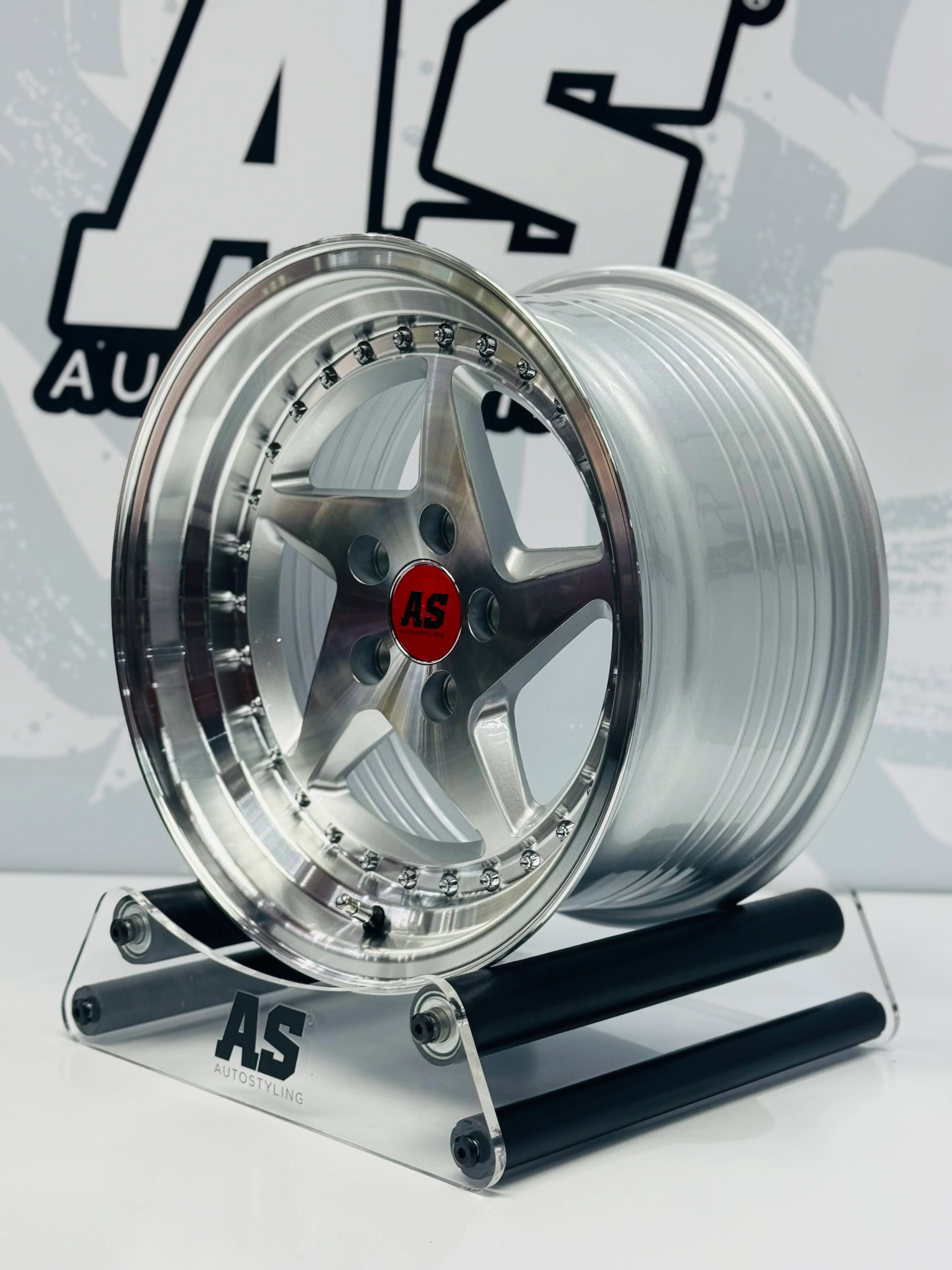 15” AS-RARI M7907 5x100 SILVER - Image 9