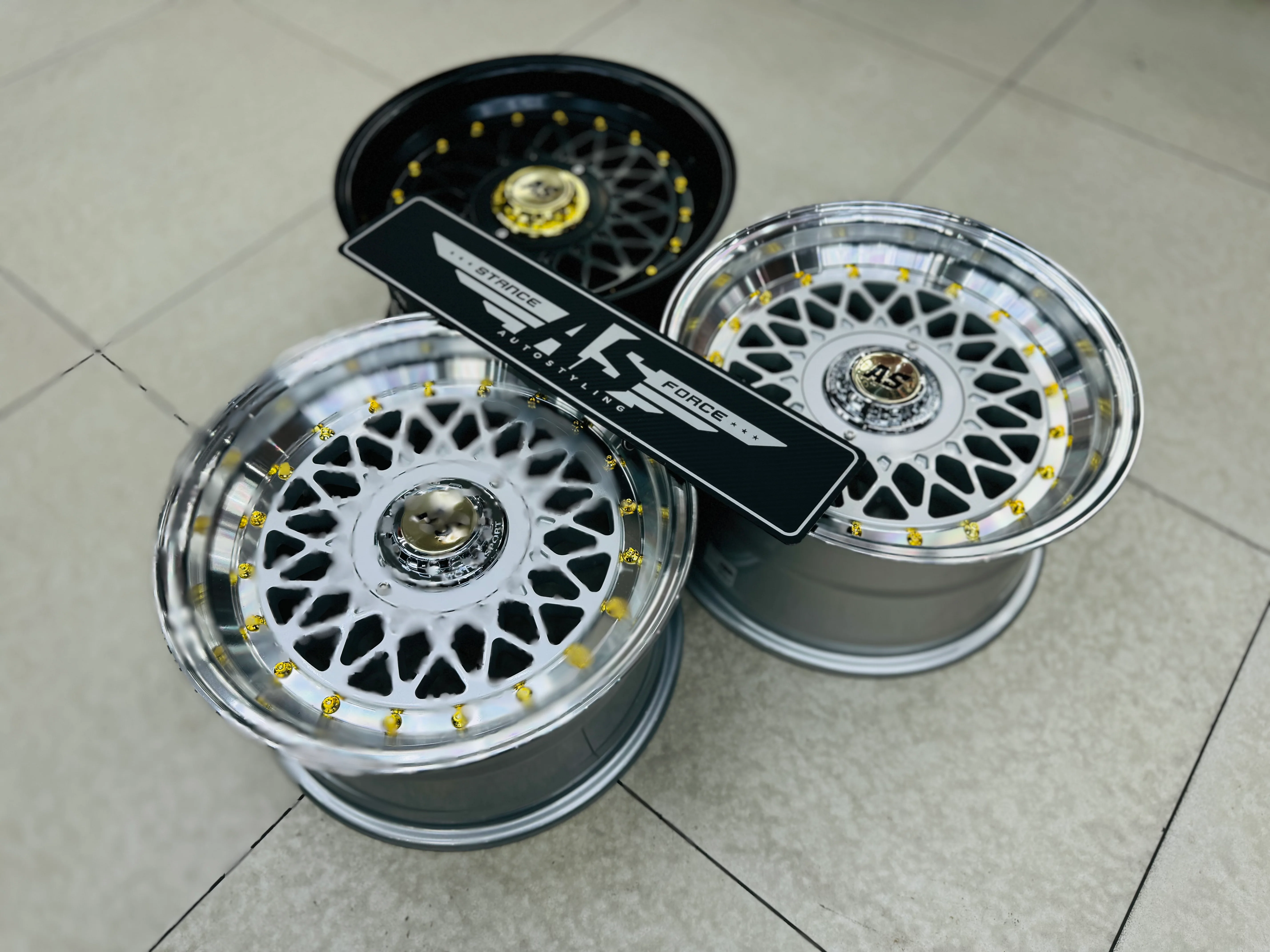15” AS MOTORSPORT P MESH 4/100 4/114 & 5/100 PCD arriving December - Image 5
