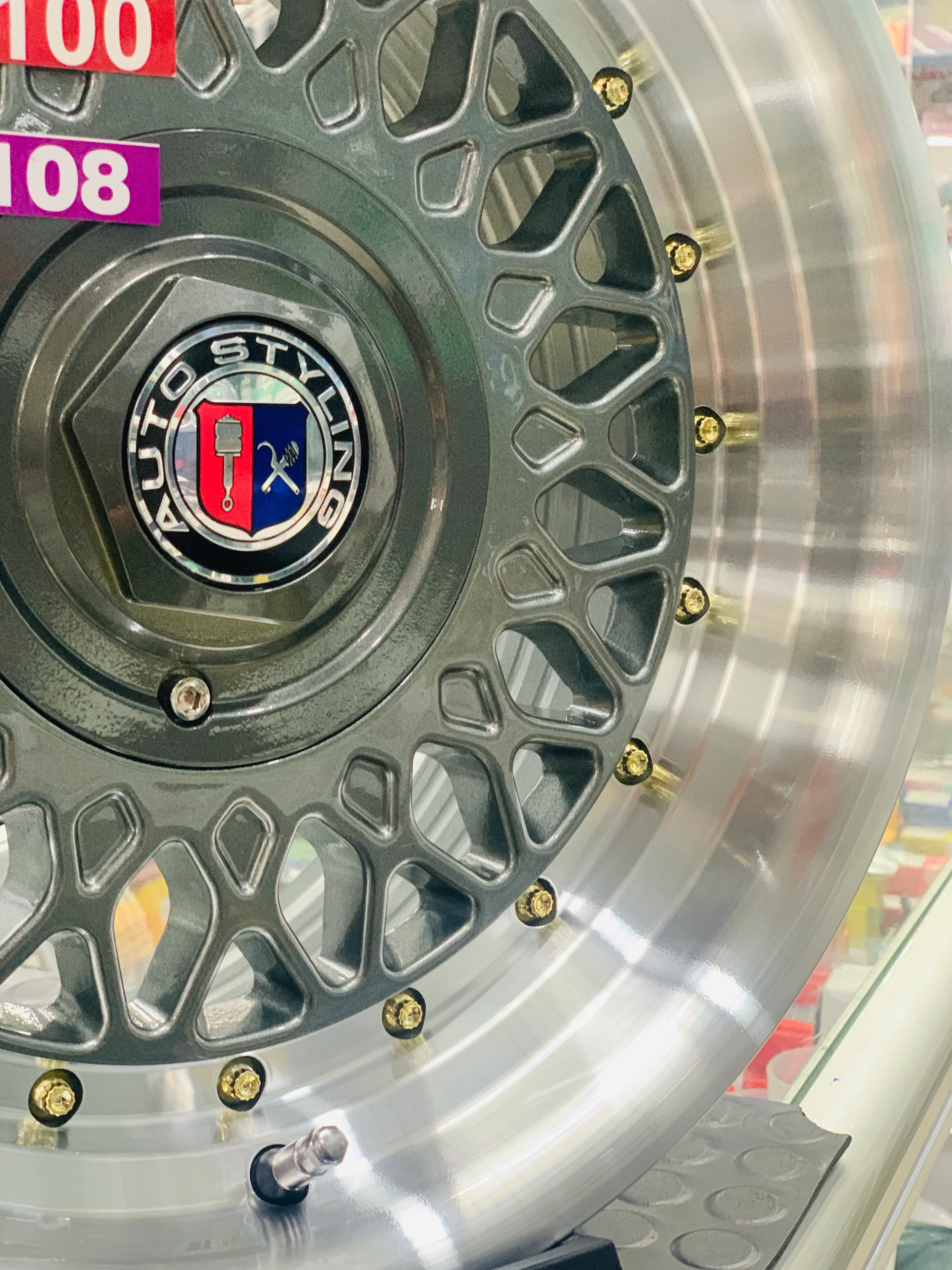 15” AS-PMESH 4x100 & 4x108 gunmetal - Image 6
