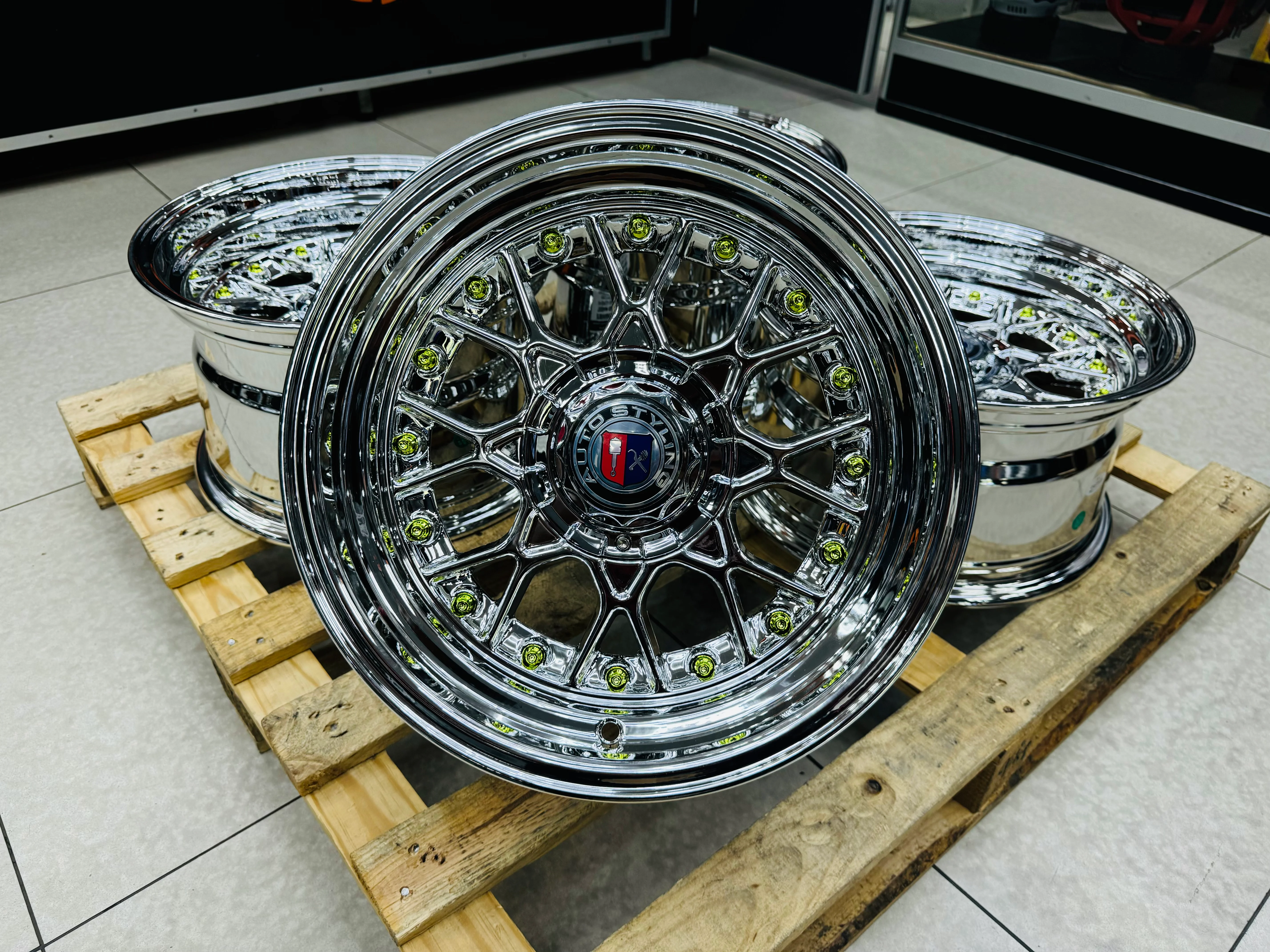 15'' AS- RC2 CHROME 4/100 4/114 - Image 5