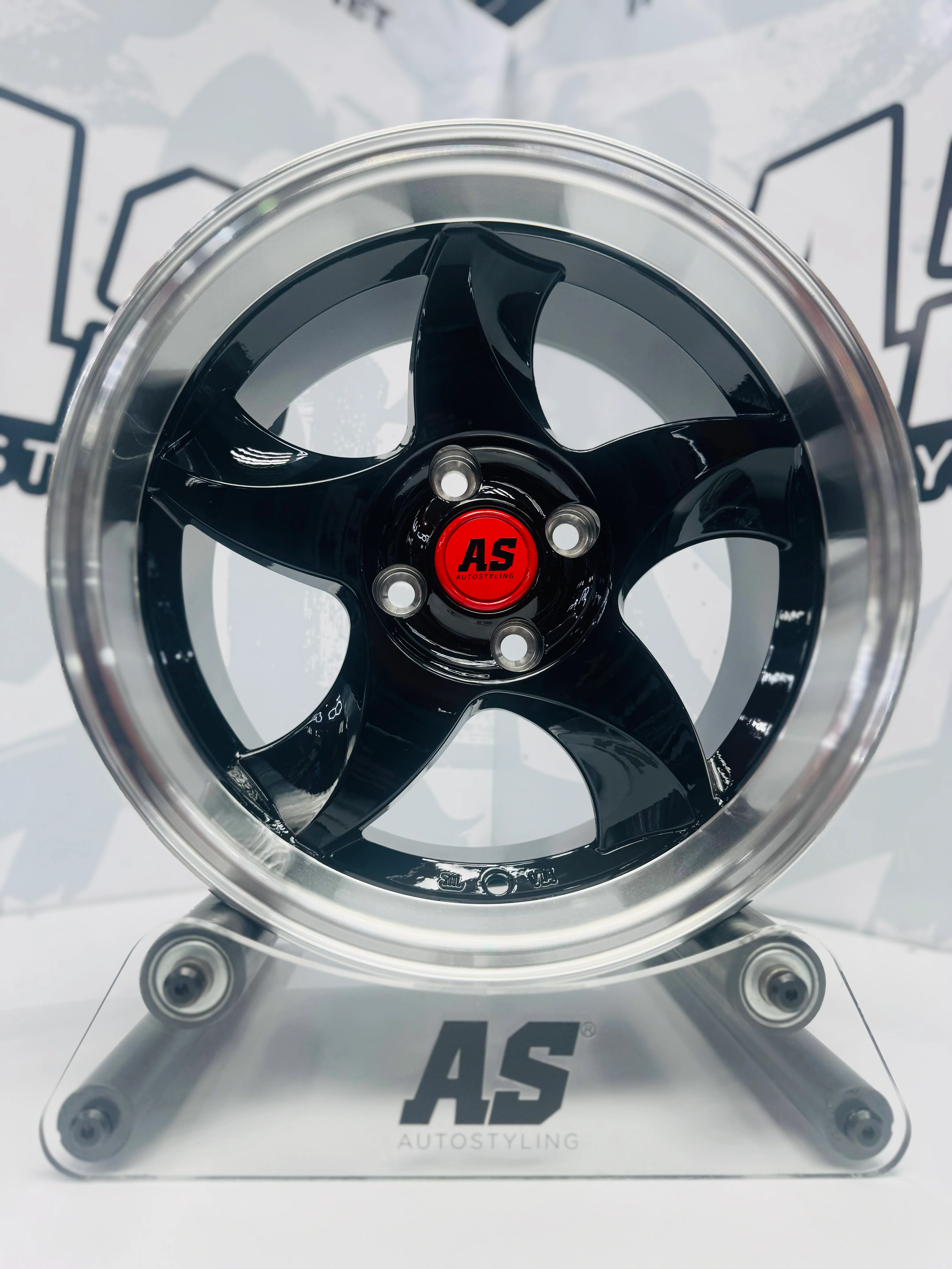 15” AS-RXI BLADES DISHED GLOSS BLACK - Image 12
