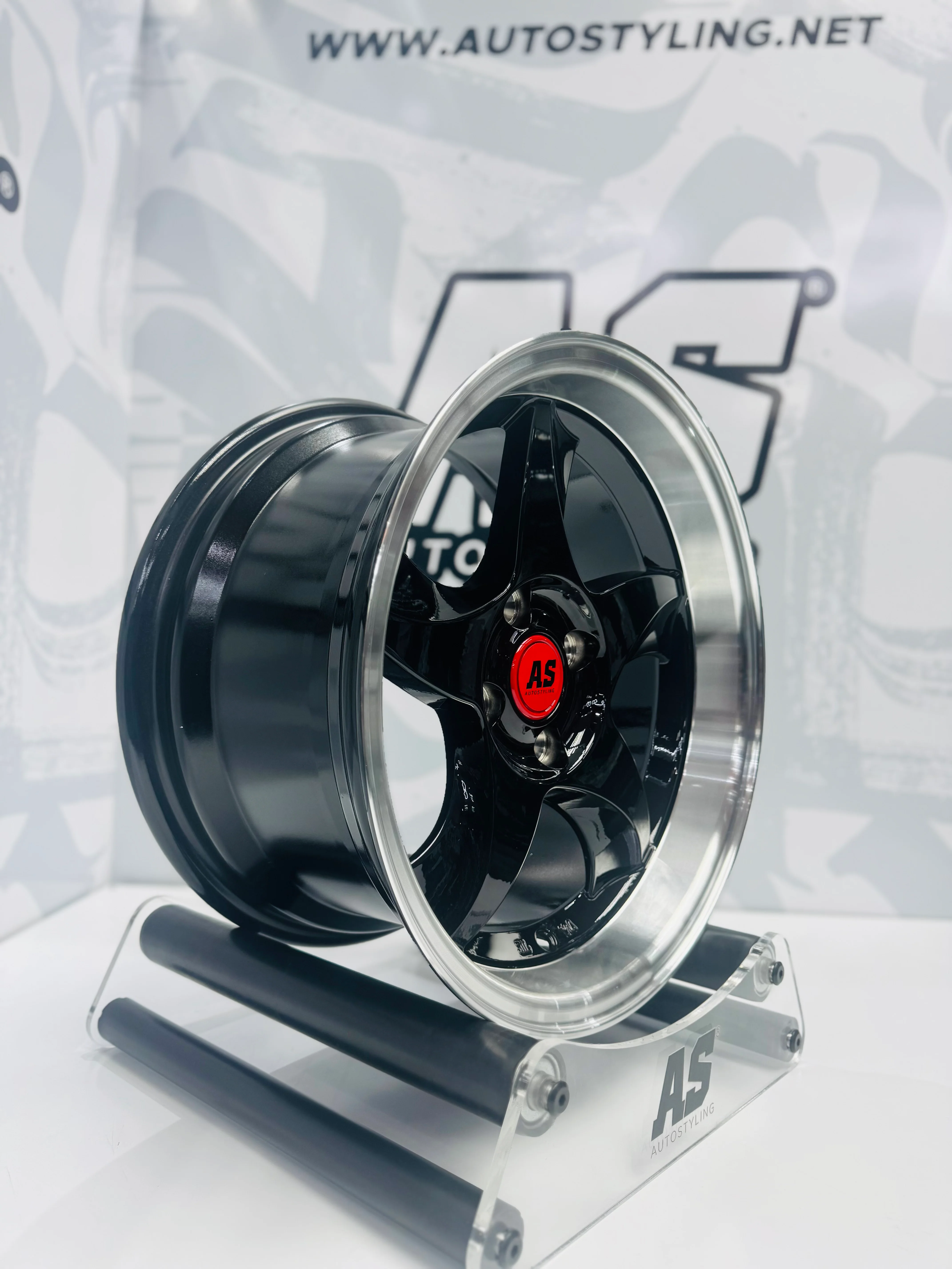 15” AS-RXI BLADES DISHED GLOSS BLACK - Image 9
