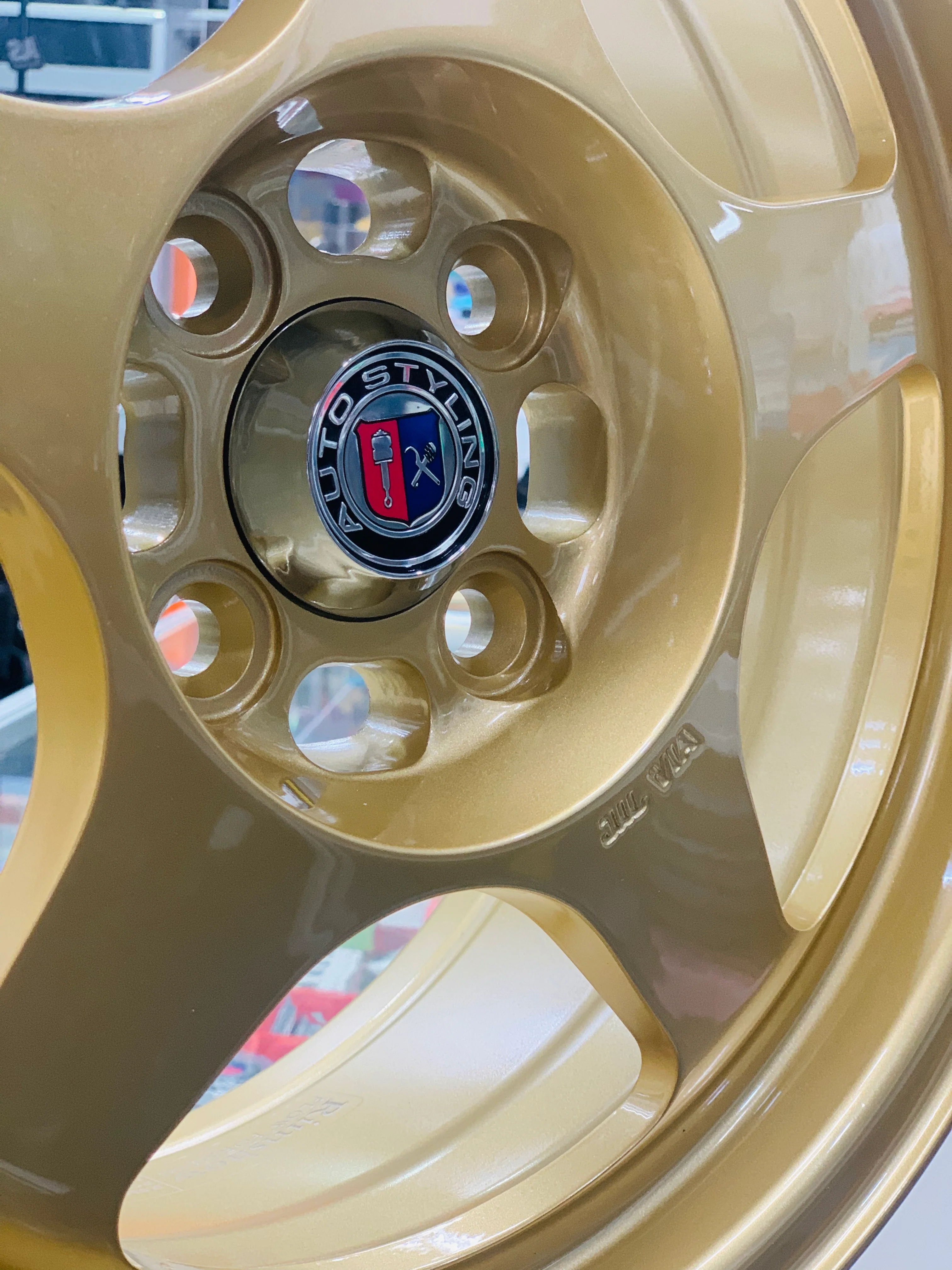 15” AS- SPOONS GOLD 7J WHEELS - Image 5