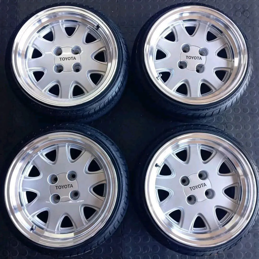 15” AS-TWINCAM  4x100 PCD DISHED SILVER - Image 13