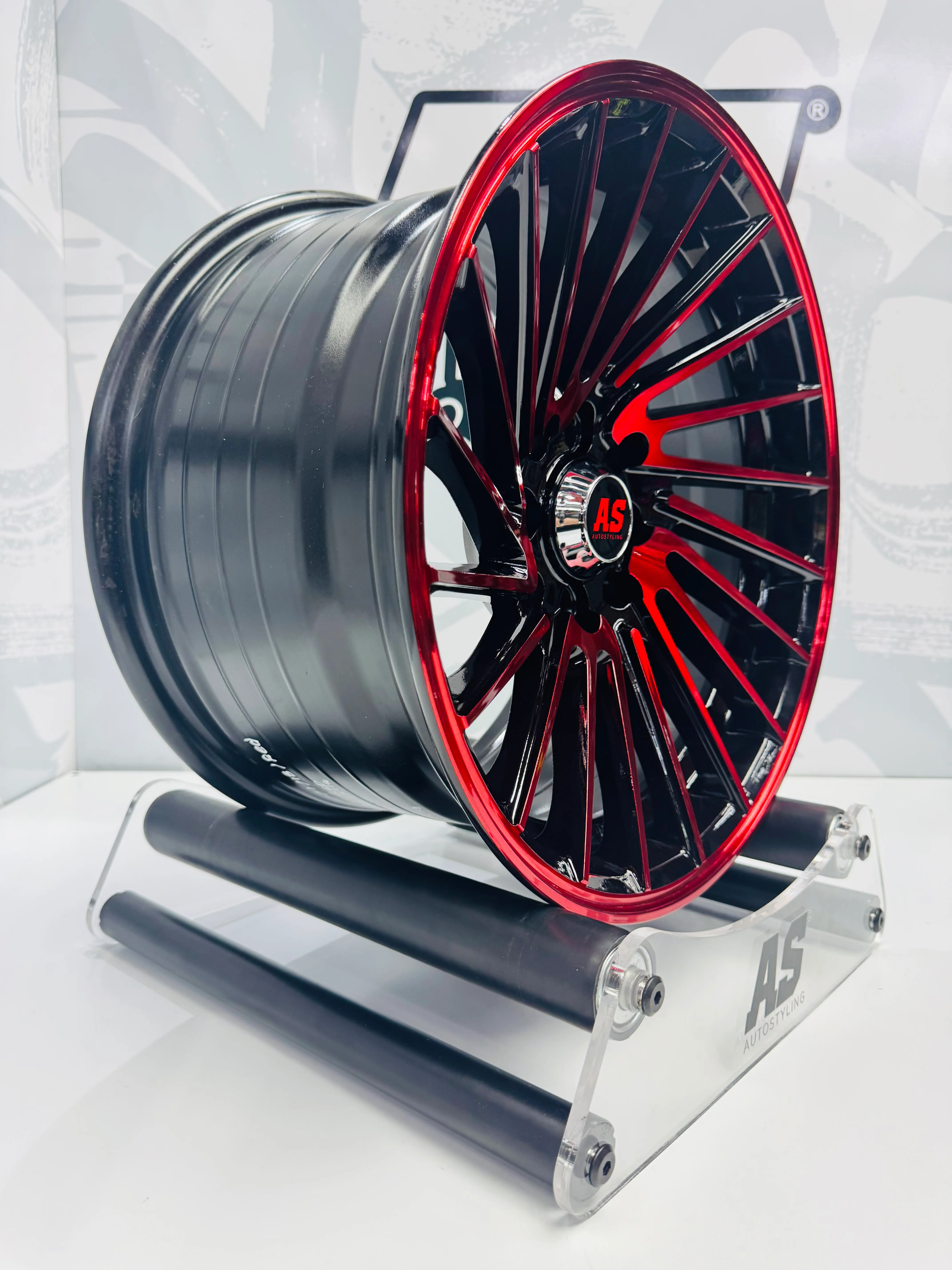 15” AS- x3001 4/100 4/114 Red - Image 7