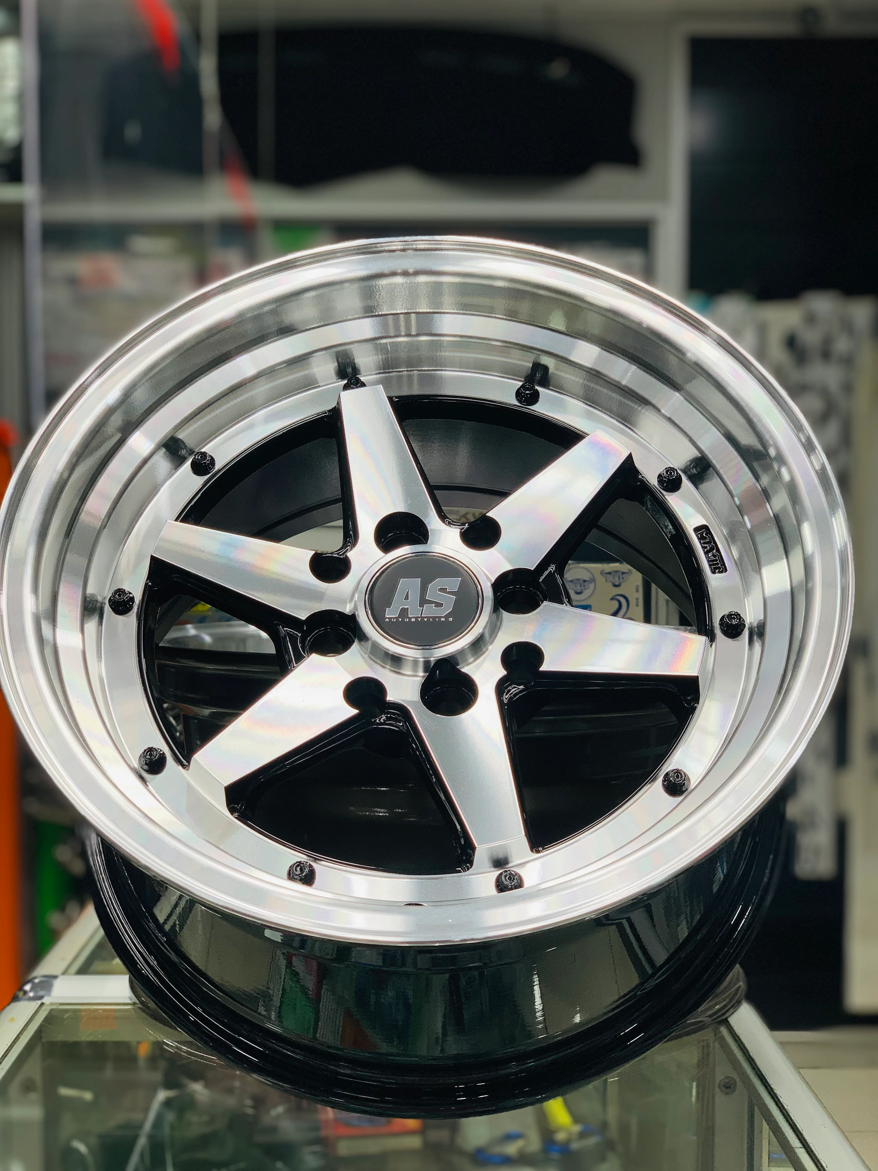 15” AS-XR4 4/100 4/114 BMF wheels - Image 7