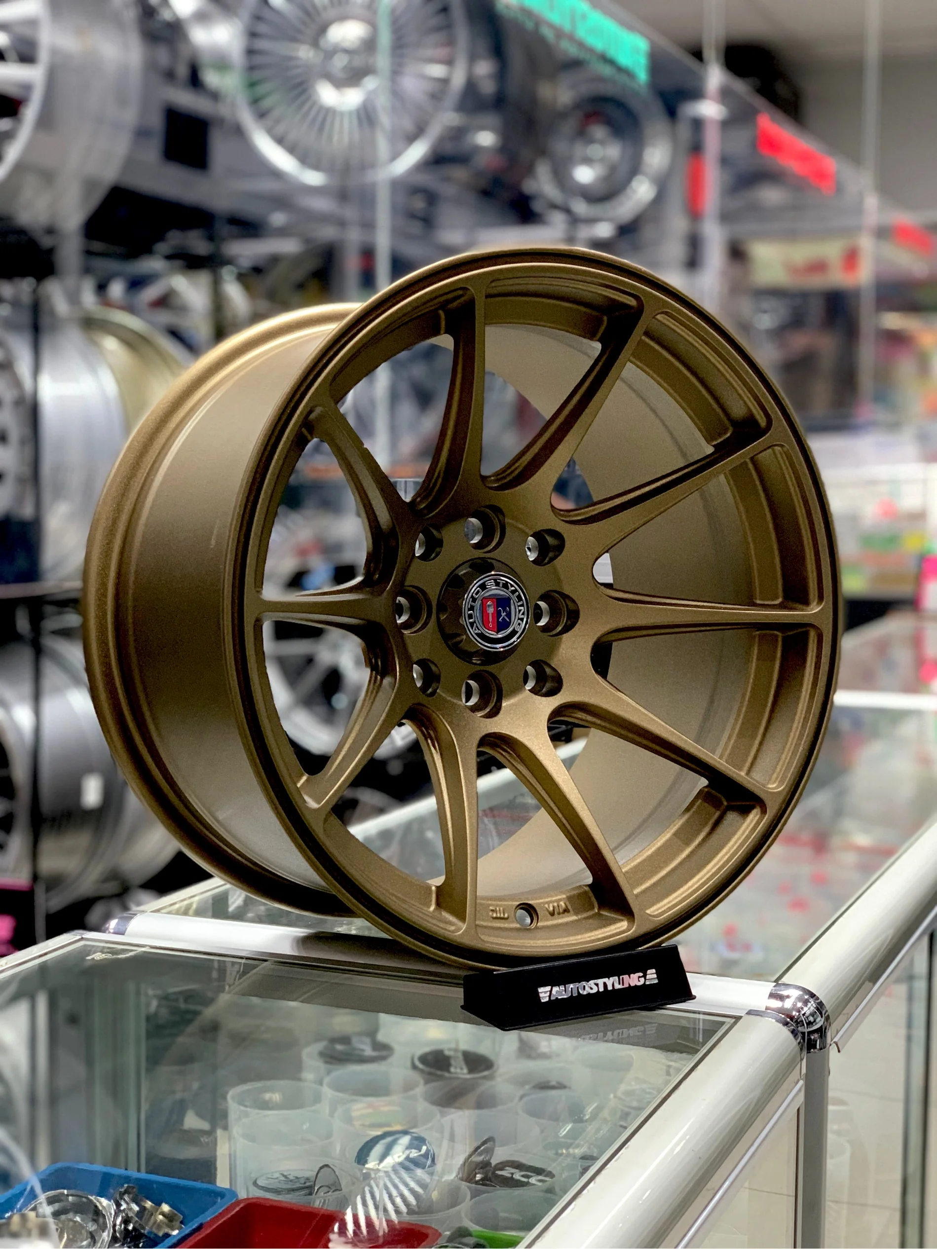 15” AS-XXR 4/100 4/114 MATT BRONZE