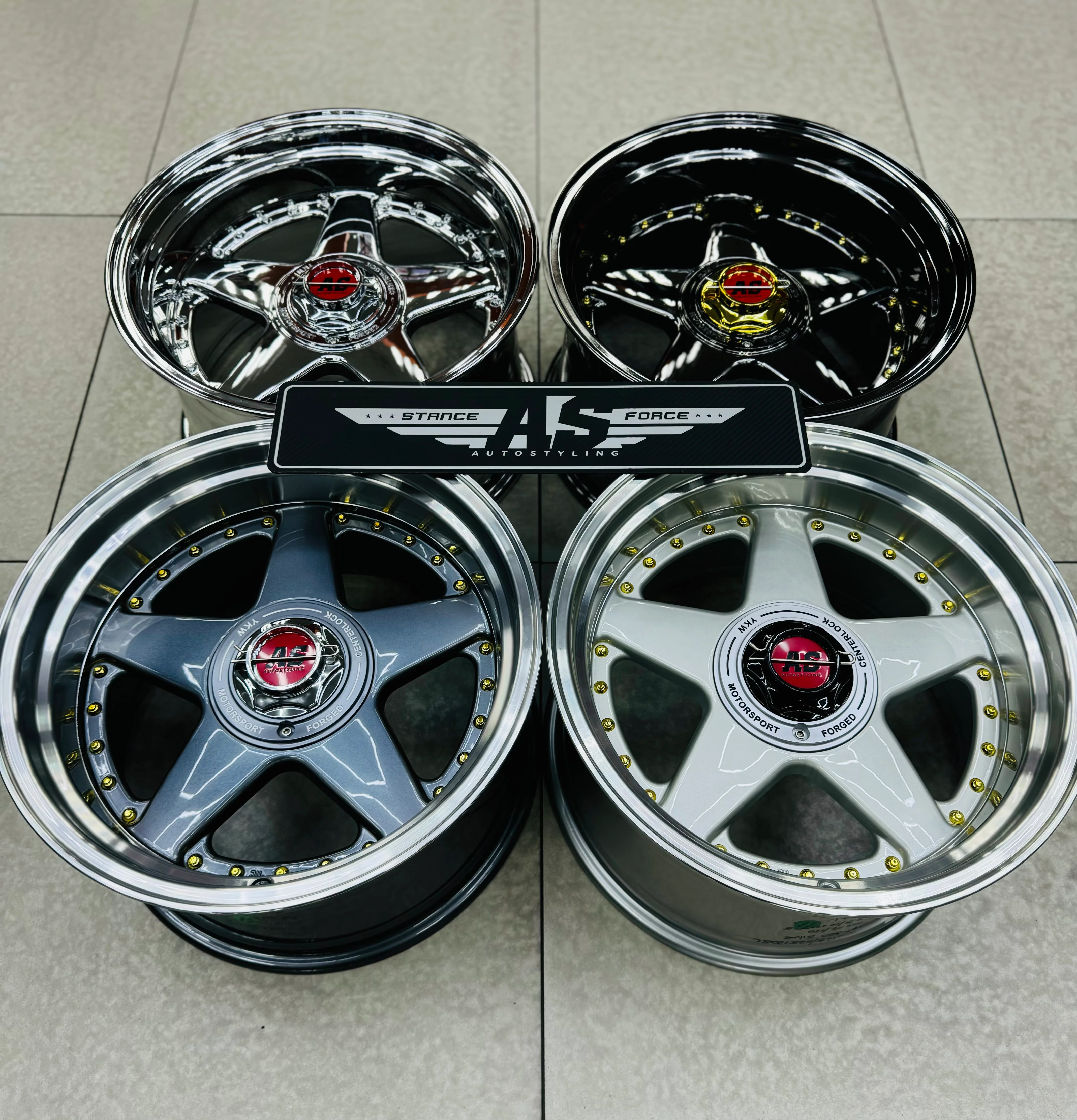 17” AS- 360 8.5/10j WHEELS - Image 78