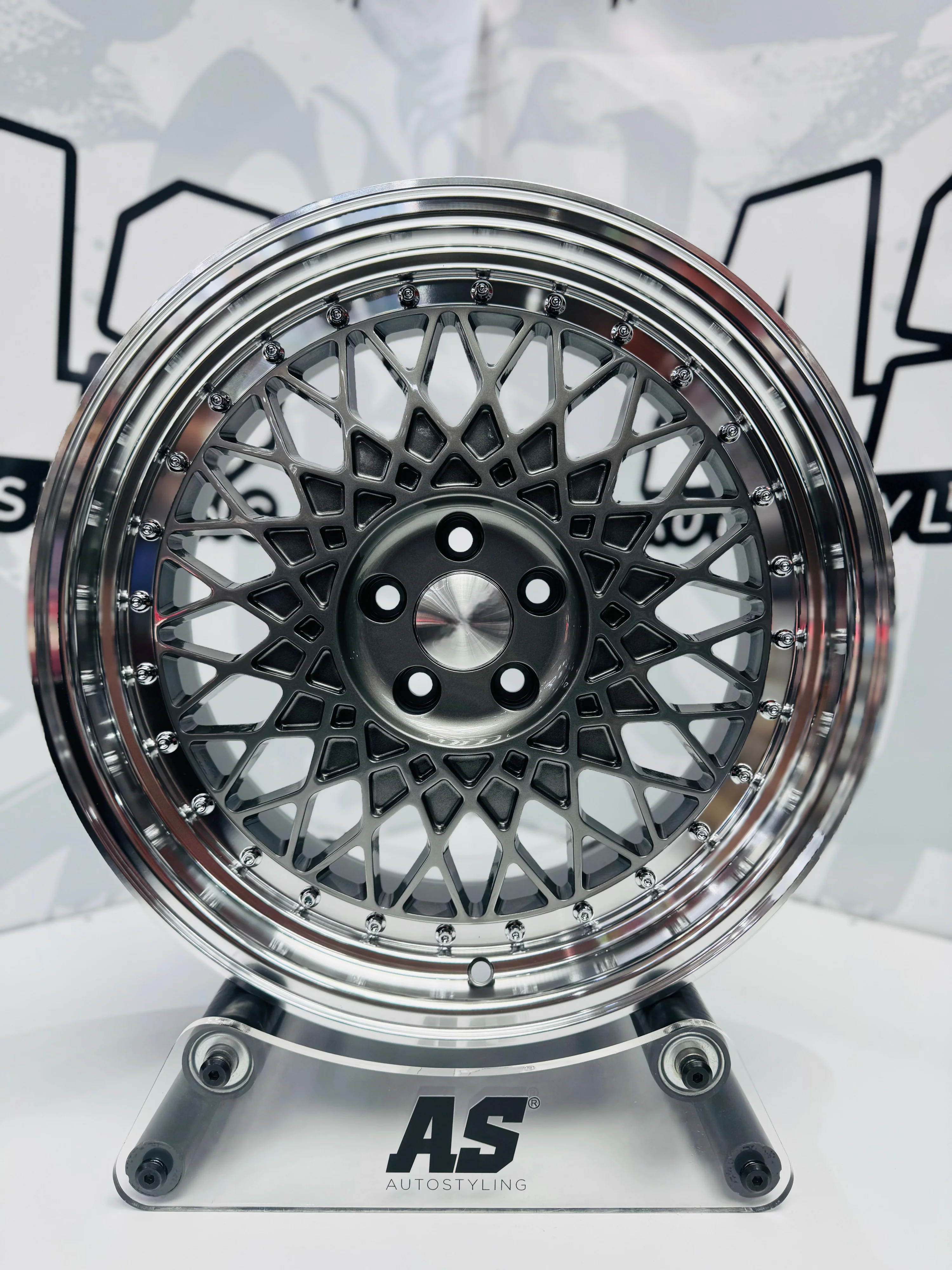 17” AS-501 5/100 gunmetal wheels - Image 2