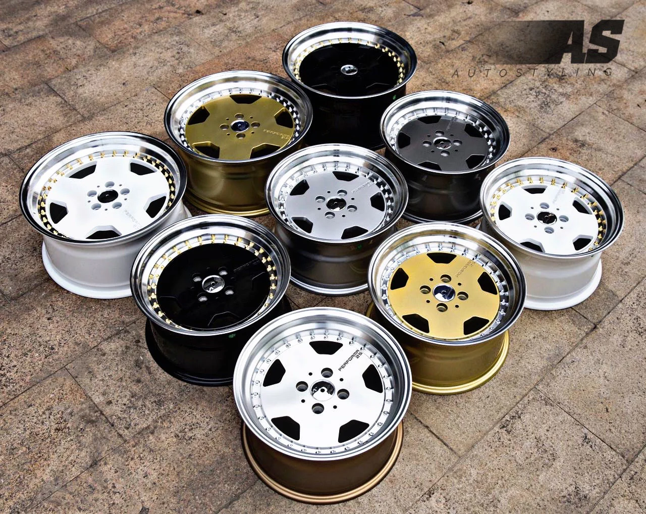 17'' AS-AMG PERFORMA M/ BLOCK 4/100 & 5/100 WHEELS - Image 14