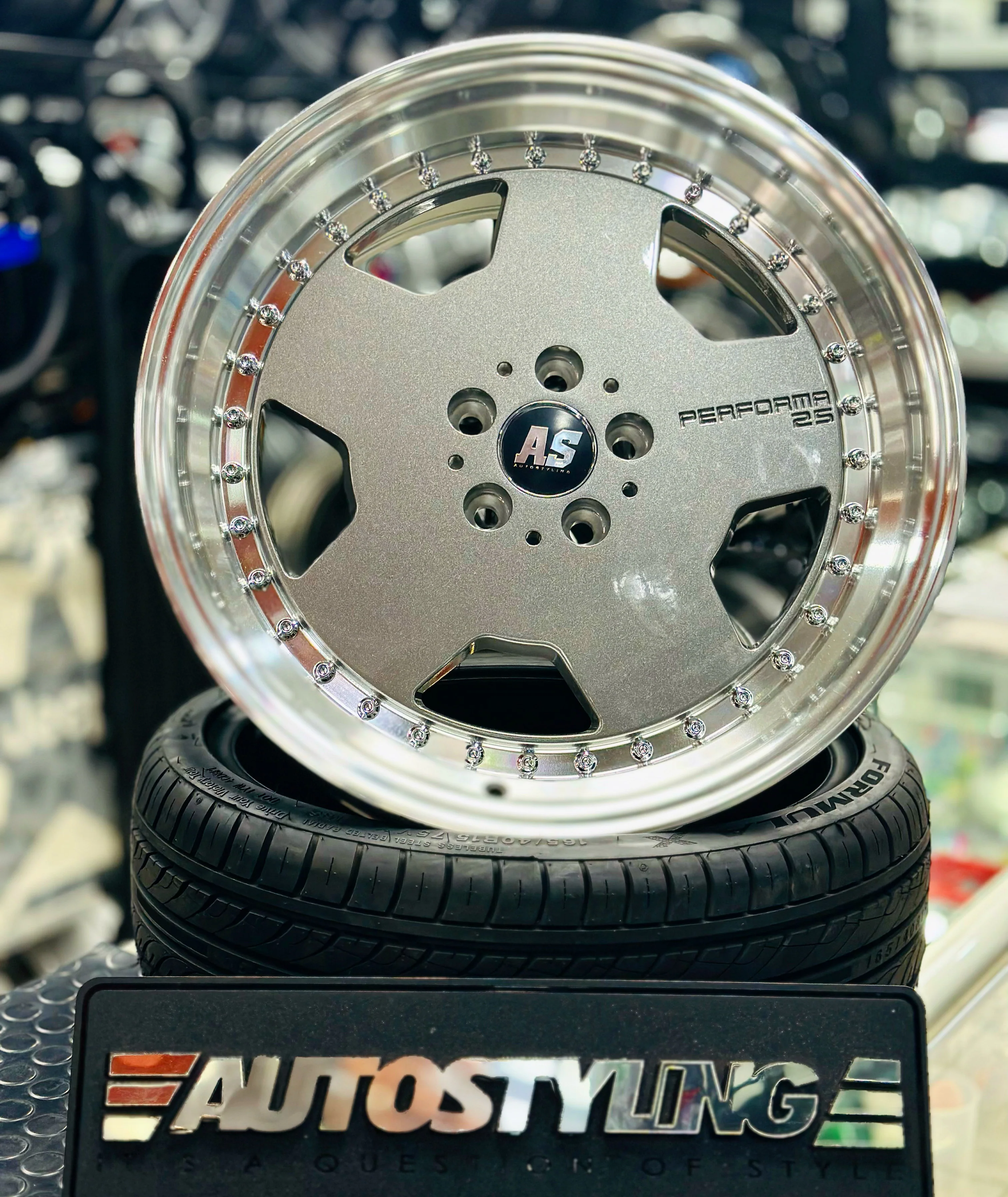 17'' AS-AMG PERFORMA M/ BLOCK 4/100 & 5/100 WHEELS - Image 57