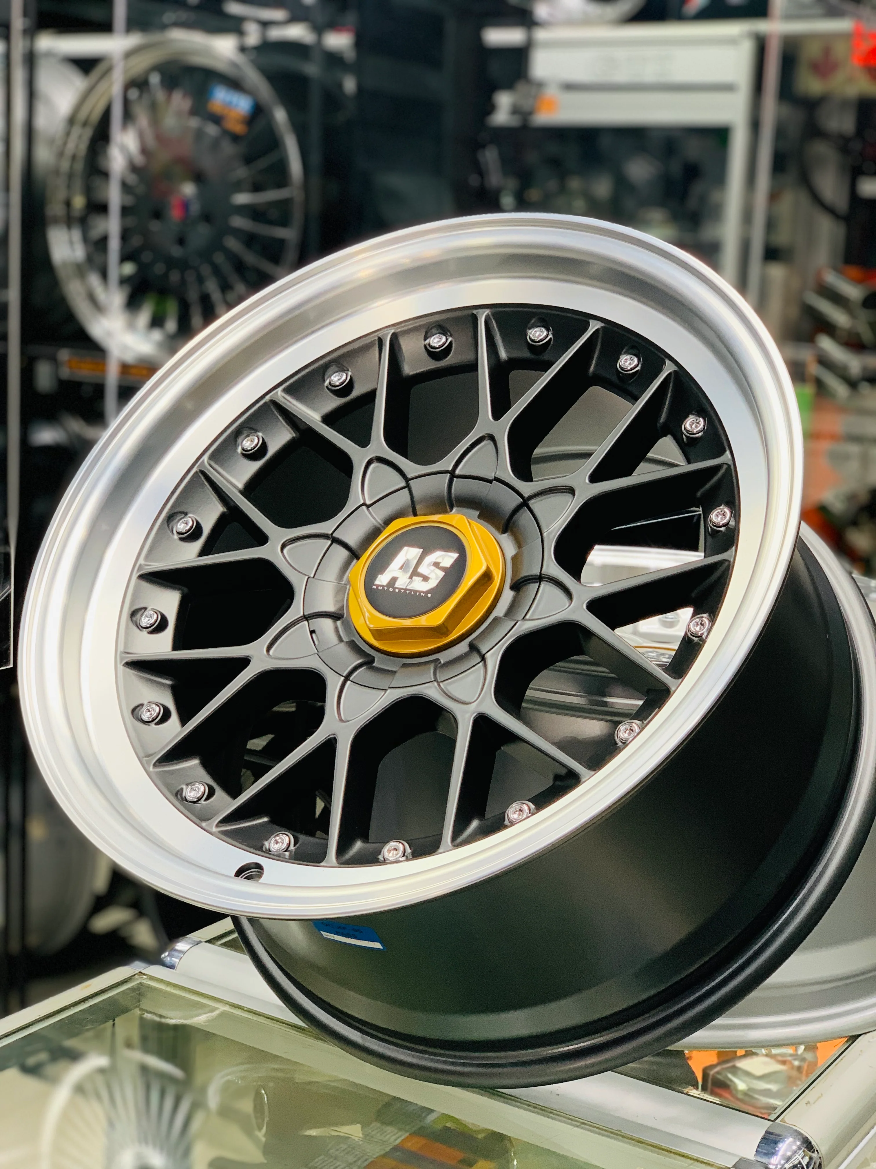 17” AS BBS 506 4/100 & 5/100 matt grey wheels - Image 13