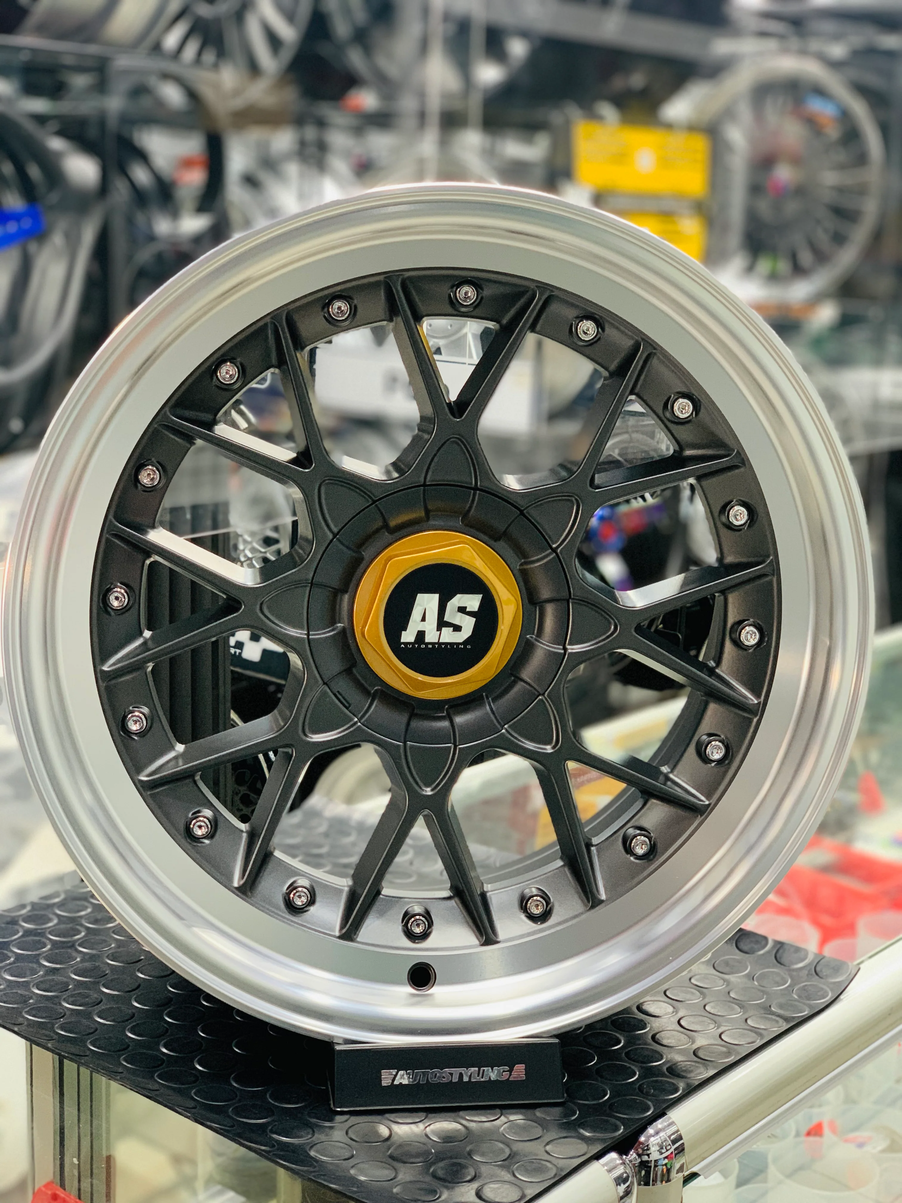 17” AS BBS 506 4/100 & 5/100 matt grey wheels - Image 3