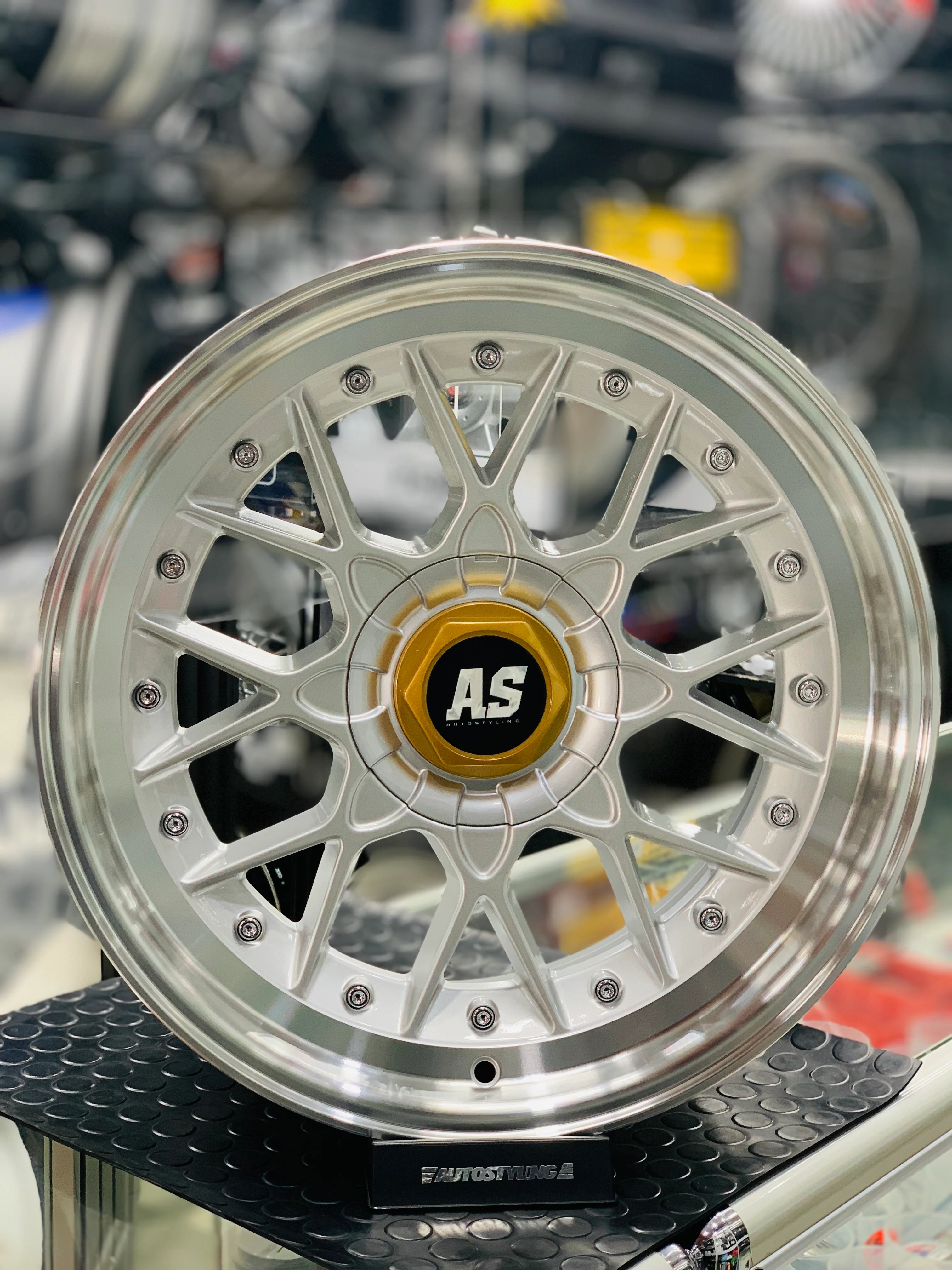 17” AS BBS 506 4/100 & 5/100 silver wheels - Image 3