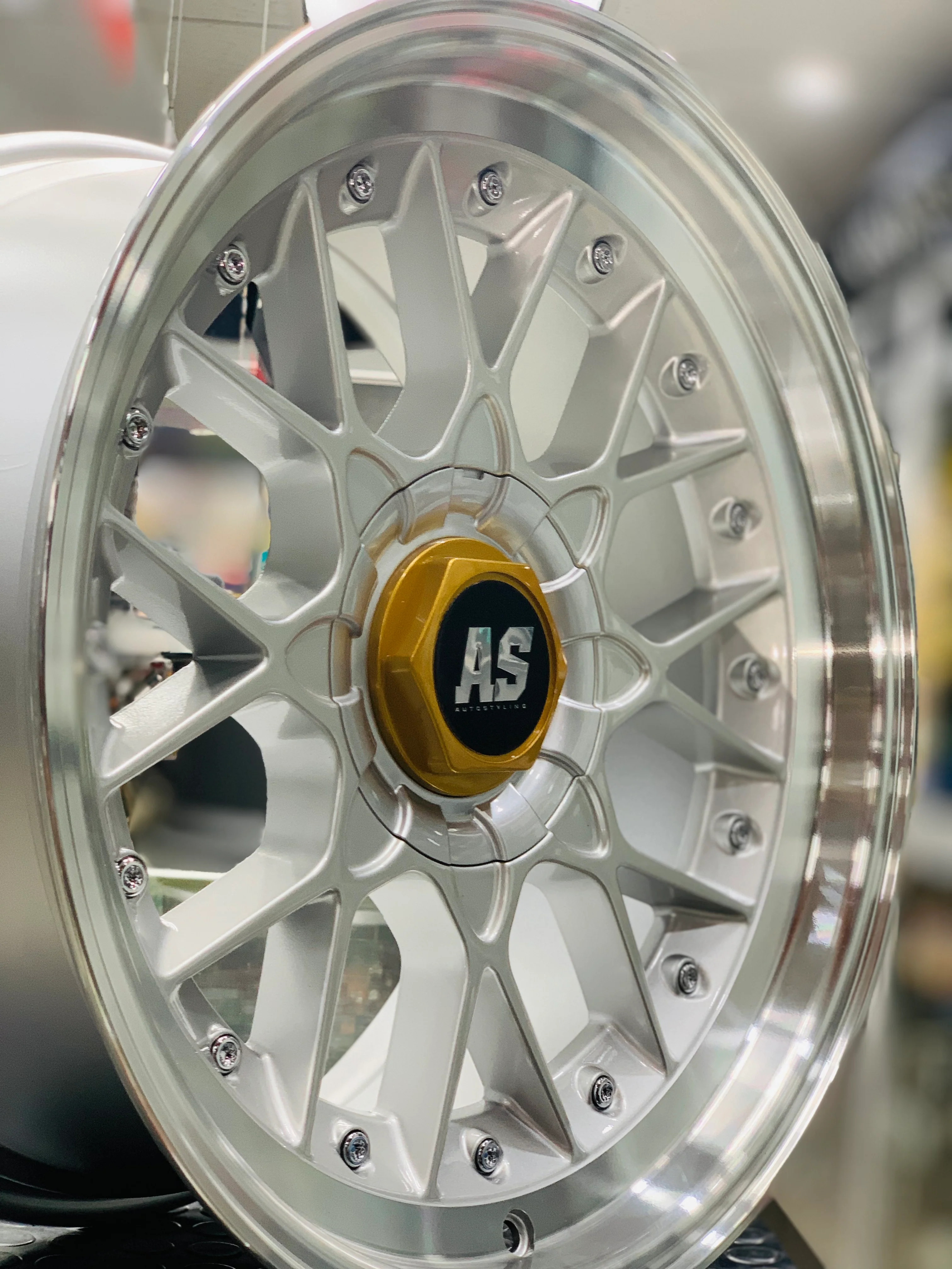 17” AS BBS 506 4/100 & 5/100 silver wheels - Image 5