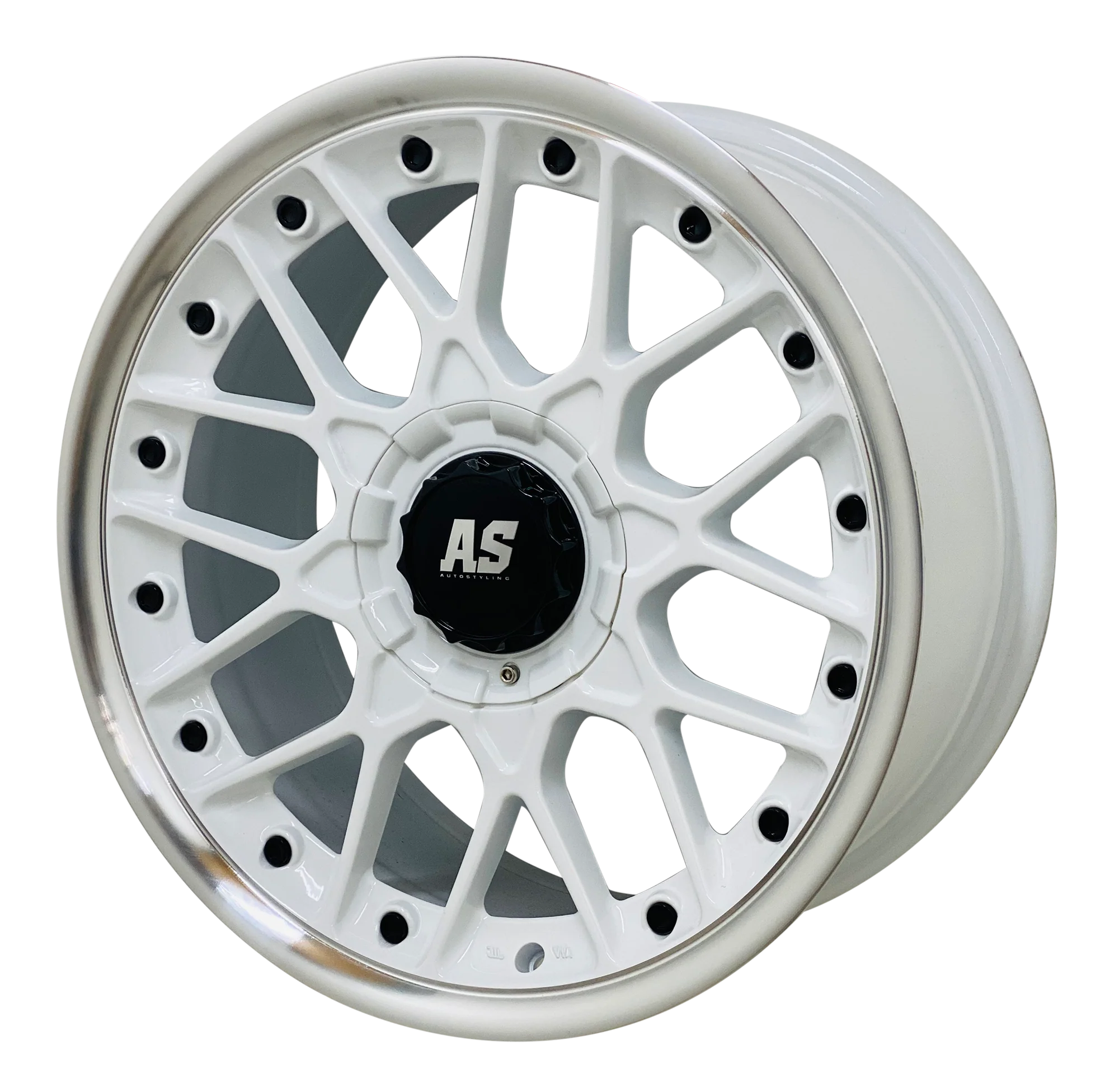 17” AS- CONCAVE 5/112 5/120 WHITE - Image 2