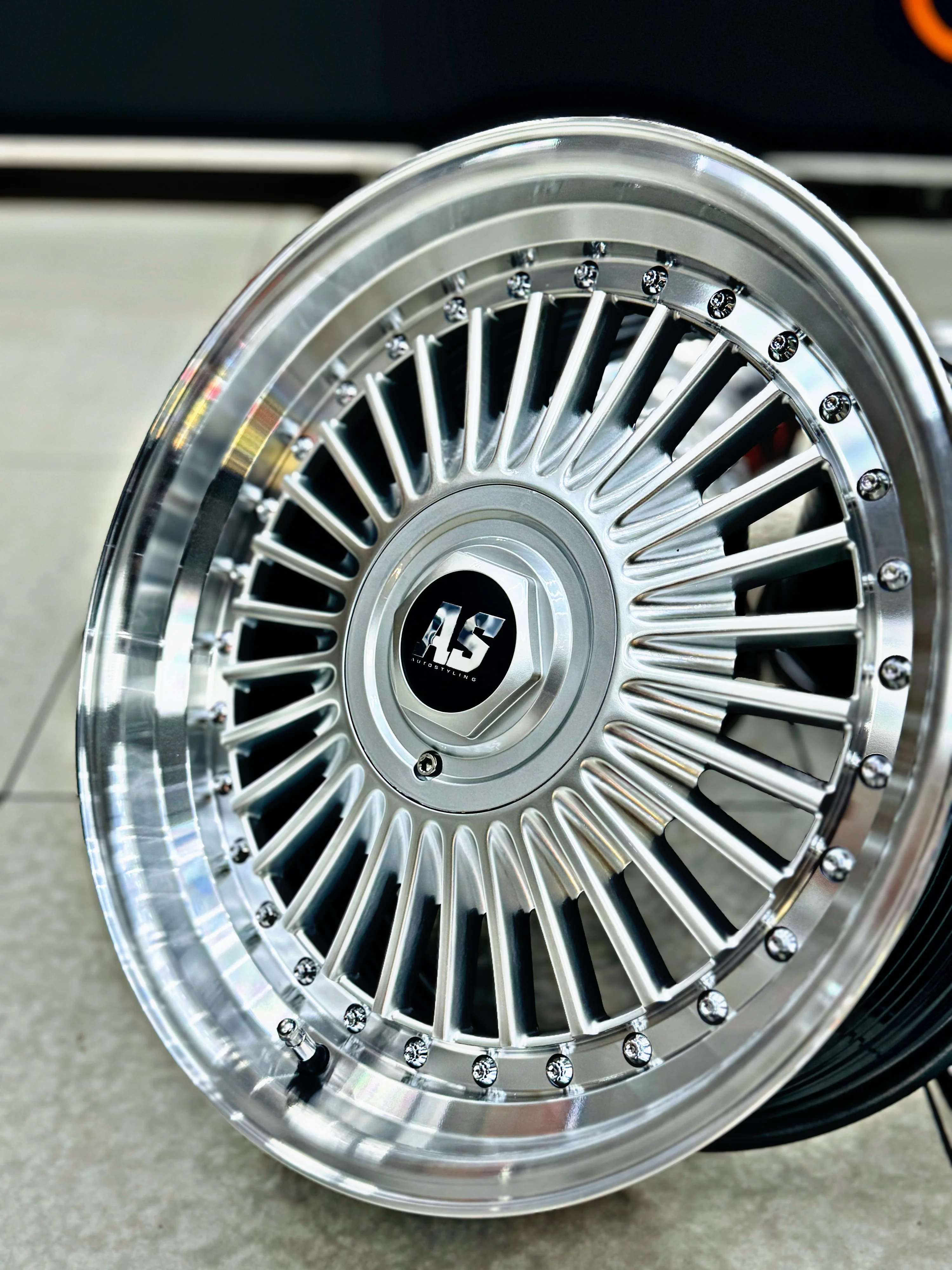 17” AS-EMITZ 4x100 4x108 SILVER 8j - Image 3
