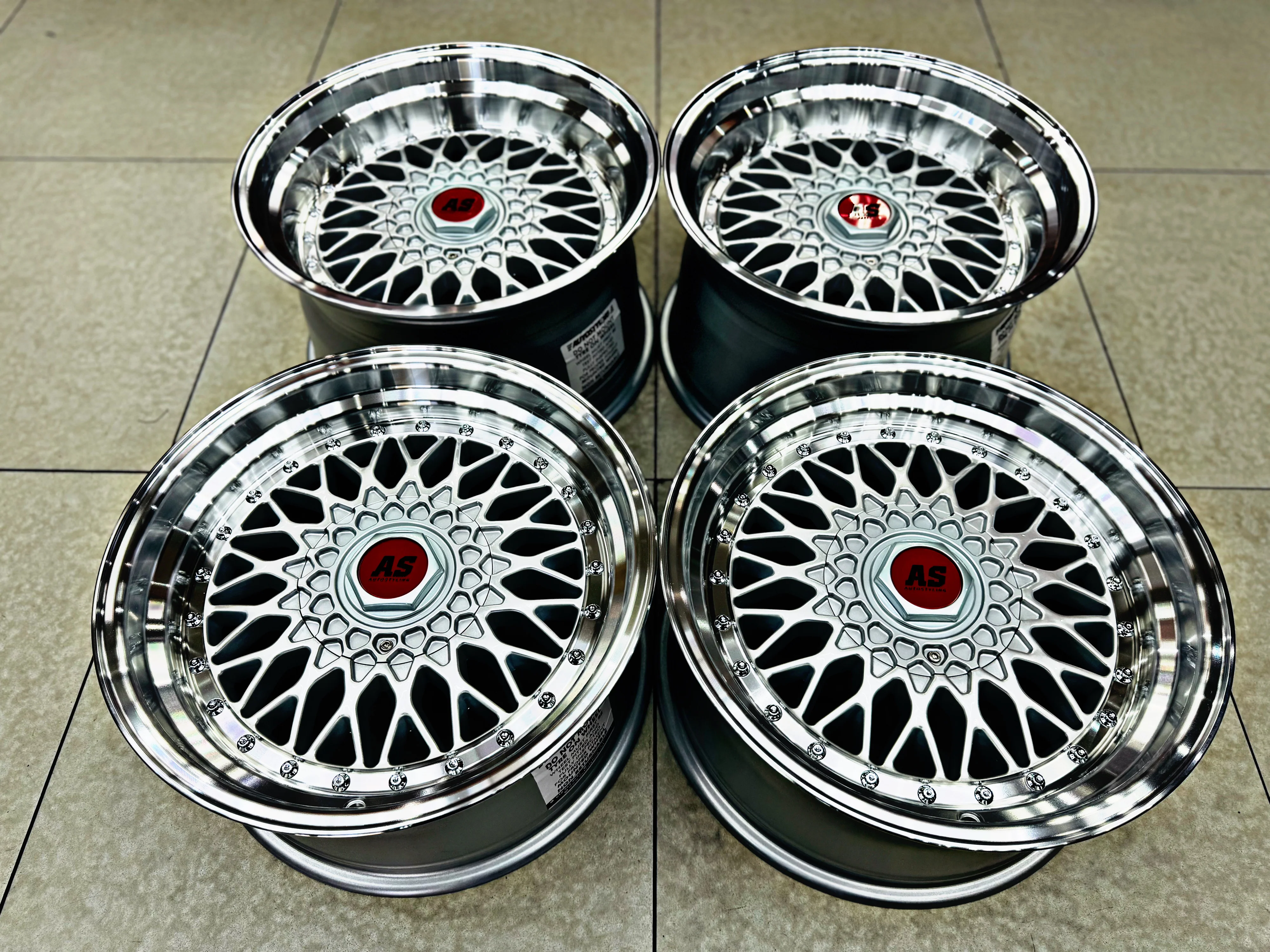 17” AS-MESH 8.5/10j 4/100 & 5/100  SILVER - Image 93
