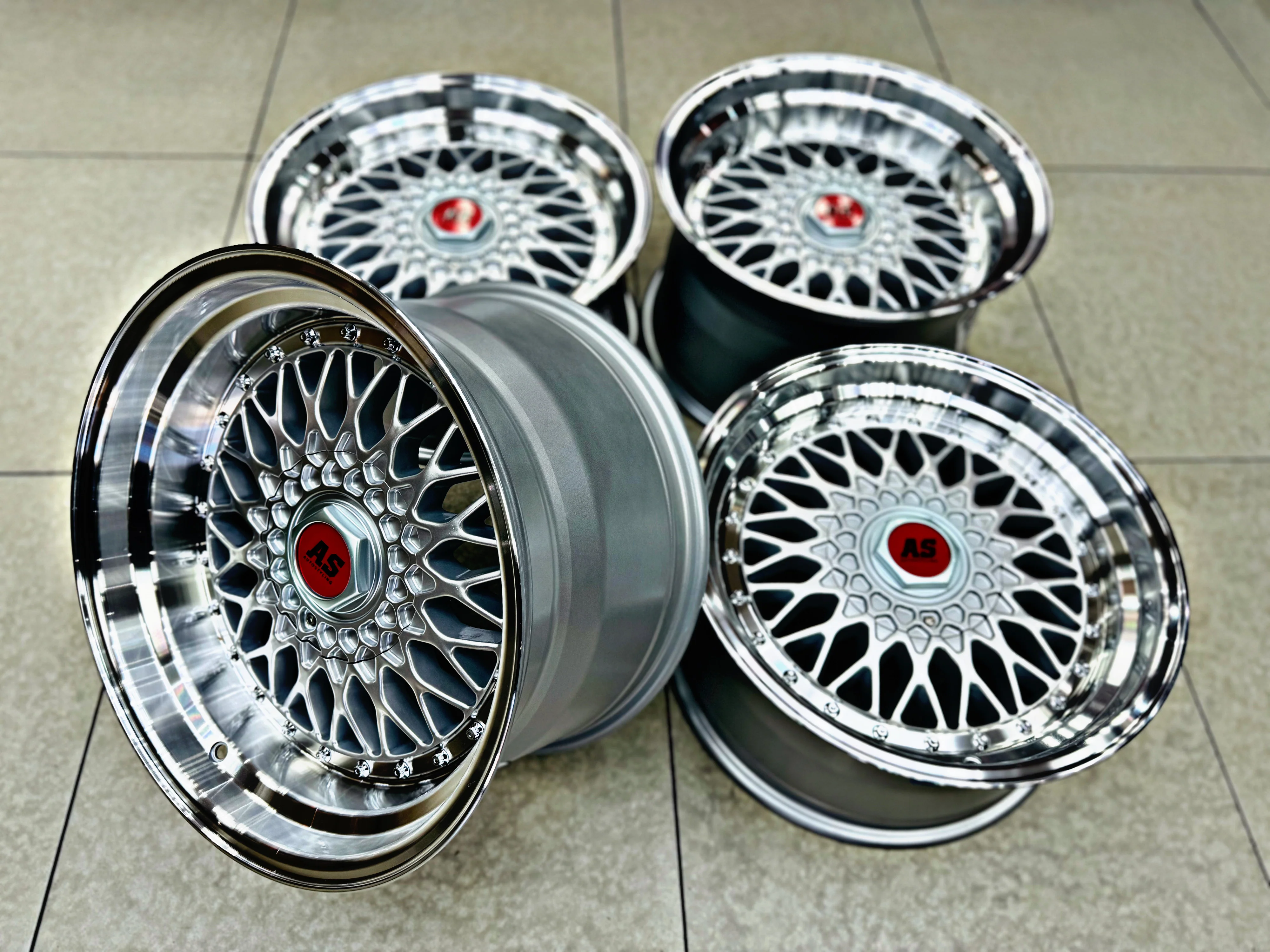 17” AS-MESH 8.5/10j 4/100 & 5/100  SILVER - Image 94