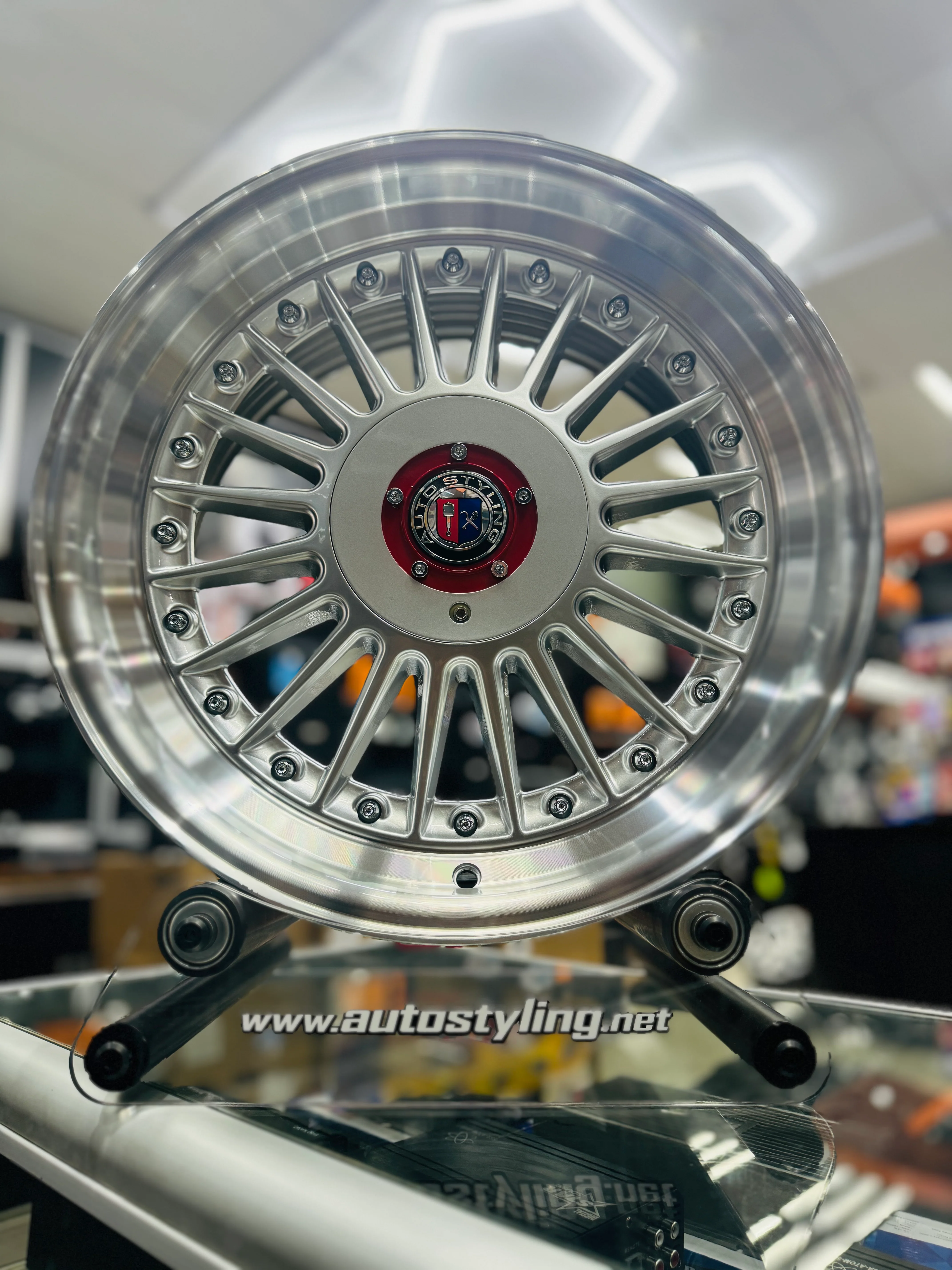 17'' AS-PINA SILVER 5/100 & 5/112 MULTI PCD - Image 8