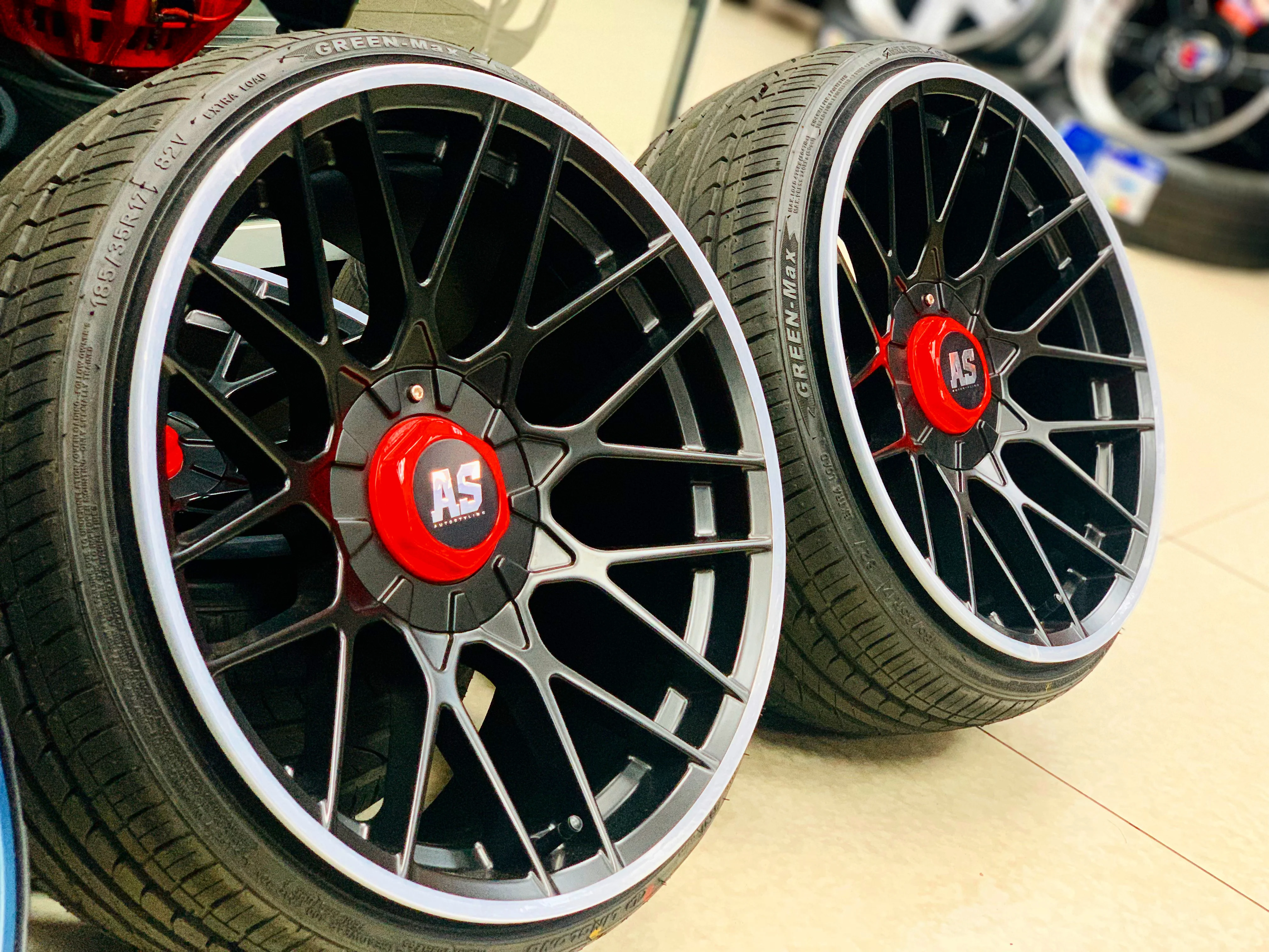 17” AS-RSE MATT BLACK 4/100 & 5/100 MULTI PCD - Image 20
