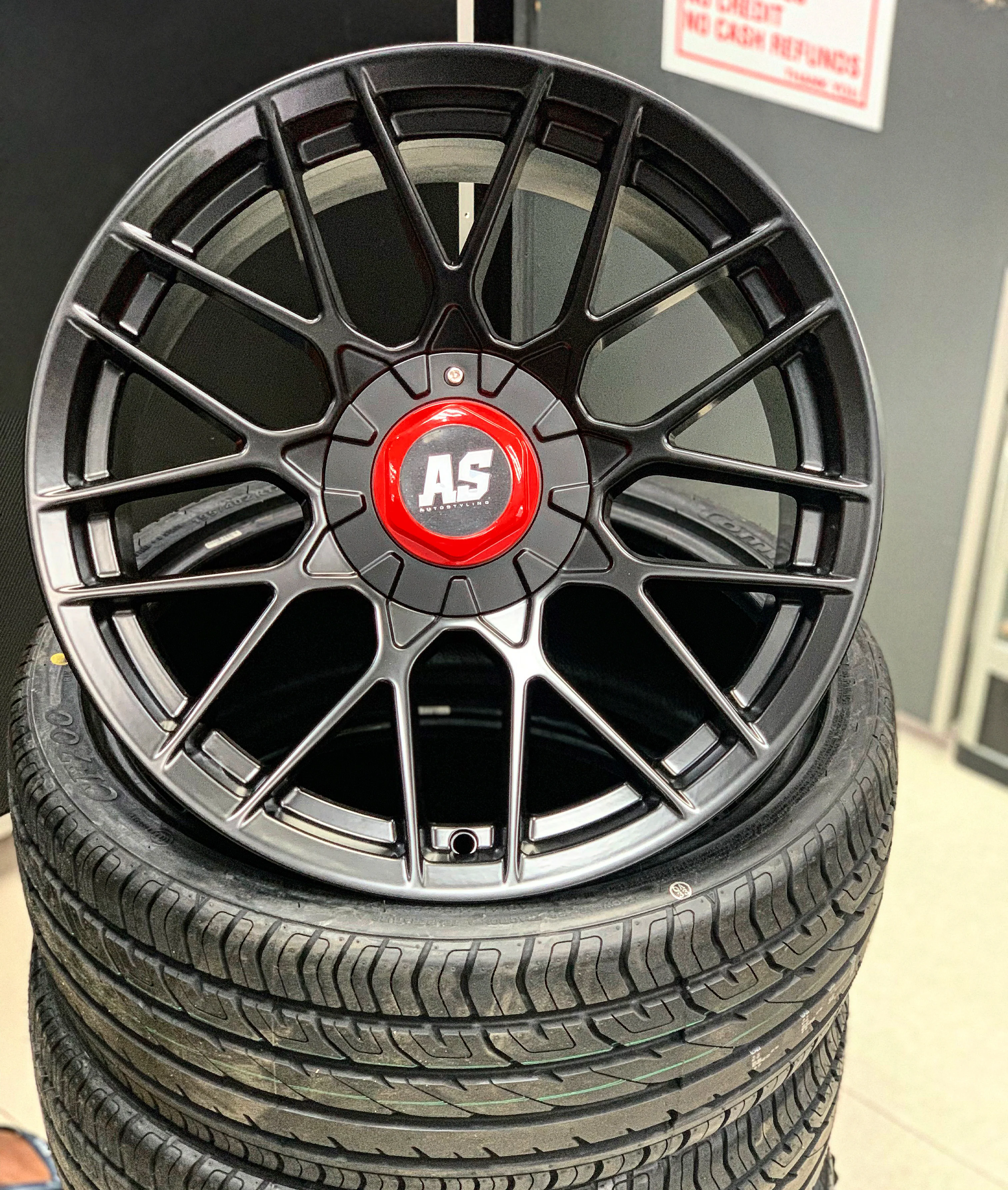 17” AS-RSE MATT BLACK 4/100 & 5/100 MULTI PCD - Image 26