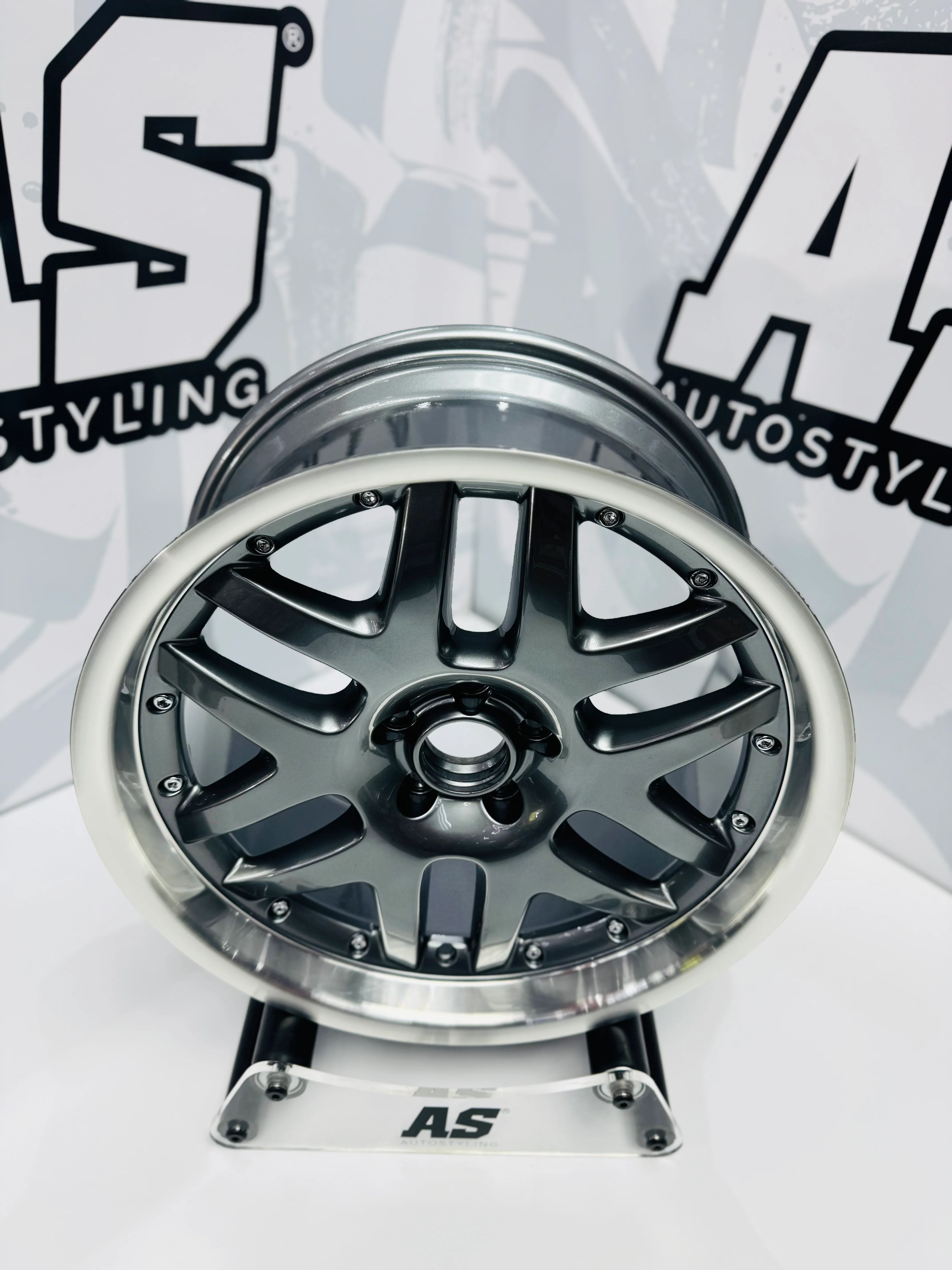 17" AS- TDI SAN MARINO REPS 5/100 GUNMETAL WHEELS - Image 4