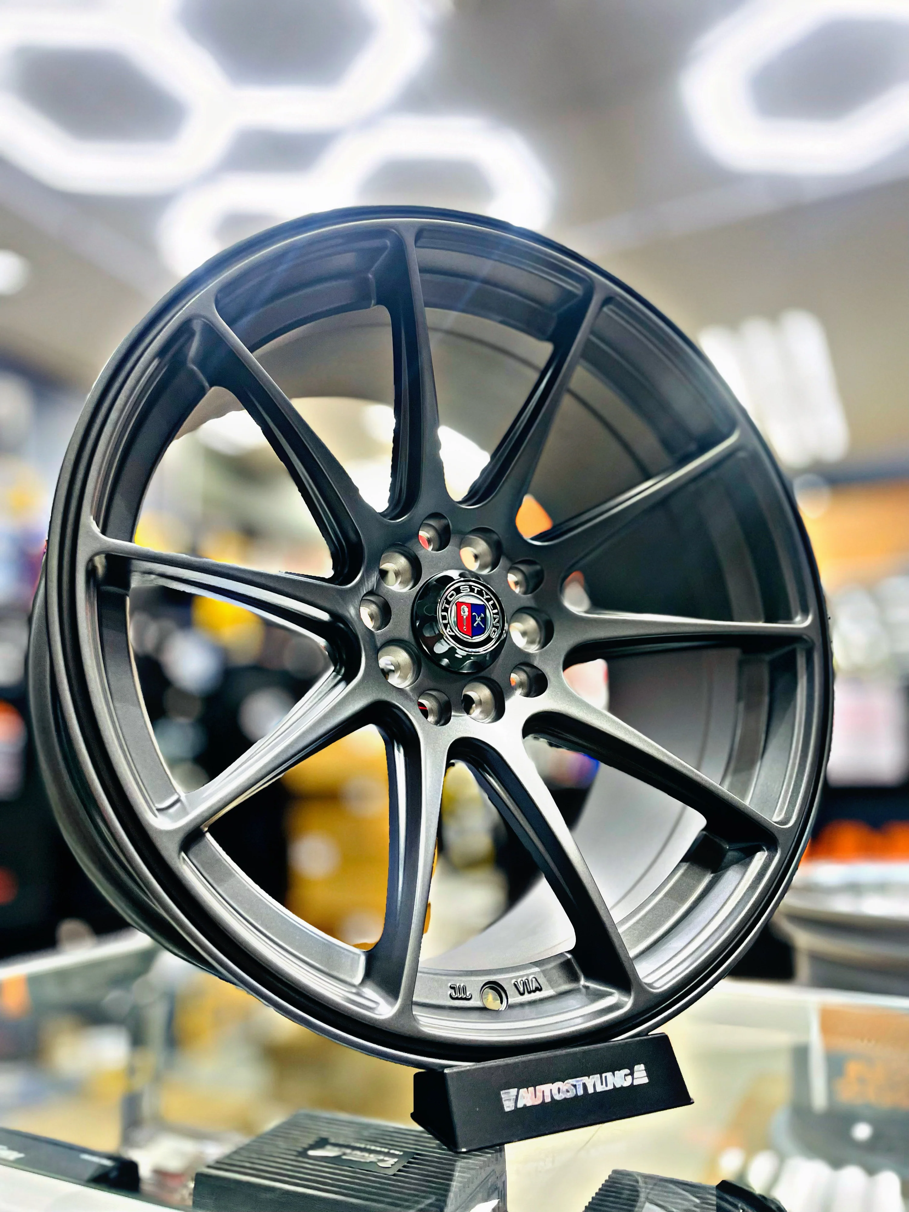 17” AS-XXR 5/100 & 5/114 MATT GUNMETAL - Image 2