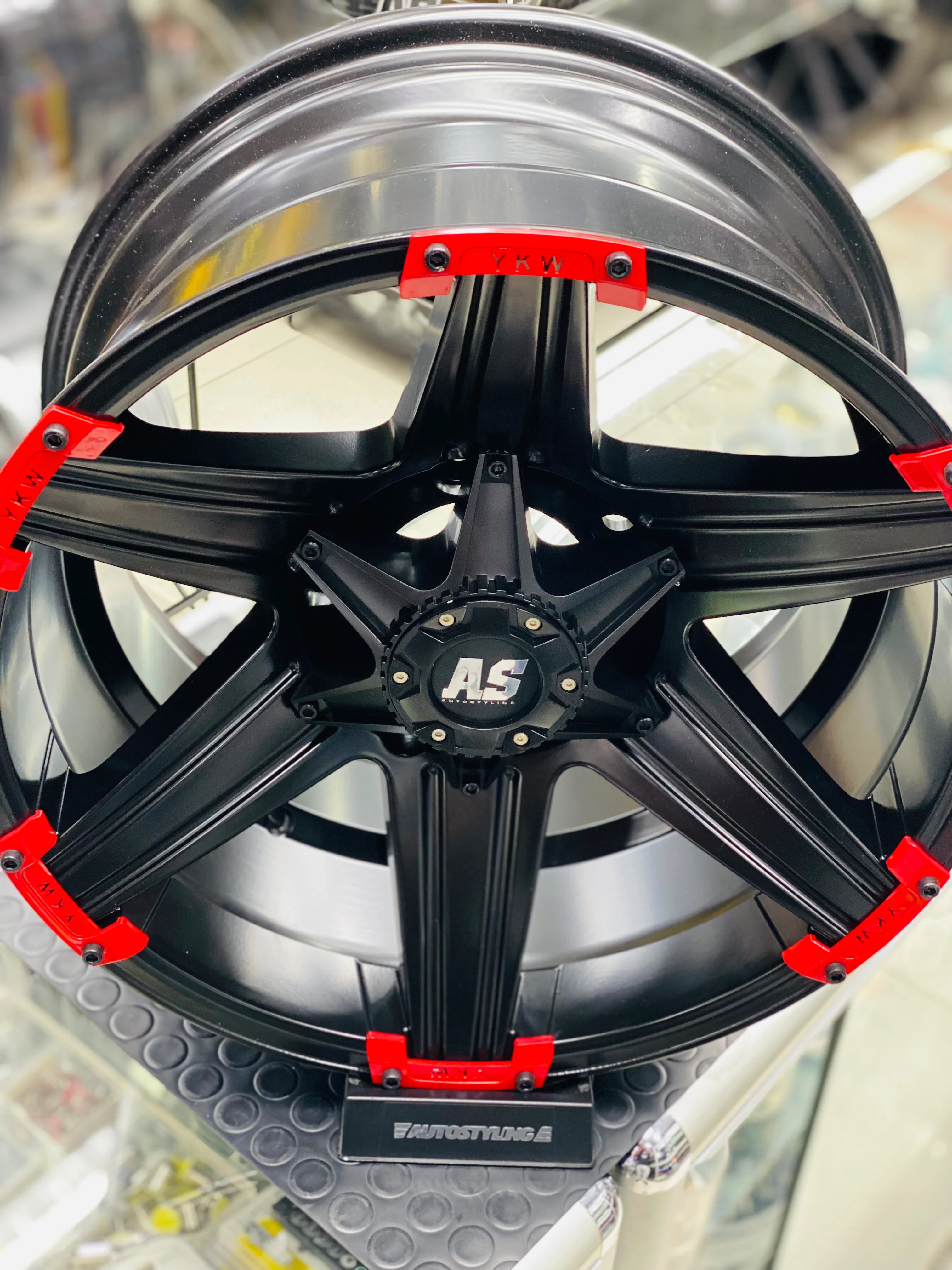 17” AS6086BM/R 5x150 Toyota Land cruiser  rims - Image 6
