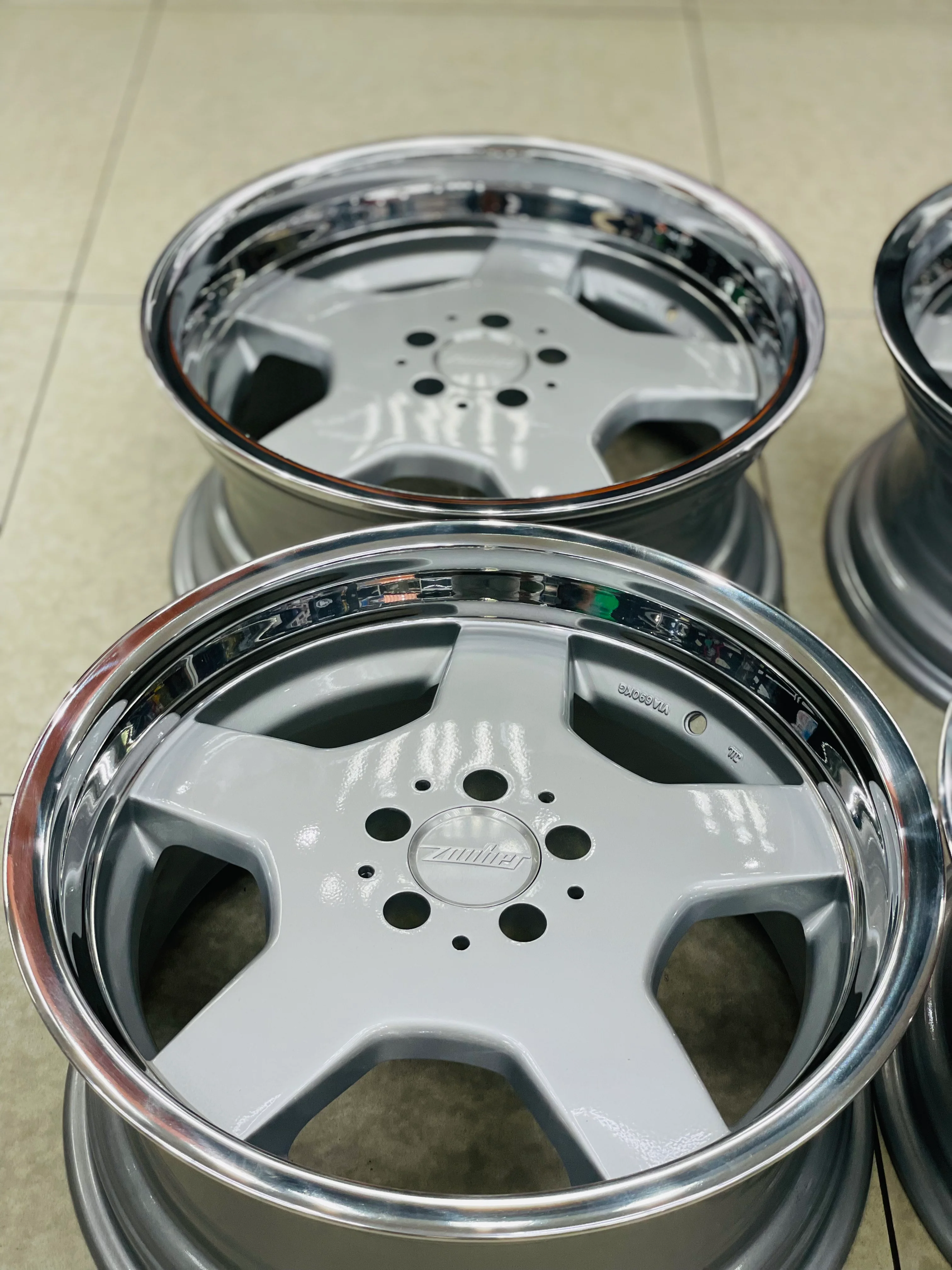 17” ORIGINAL  ZAUBER MONOBLOCK  WHEELS 5/100 - Image 3