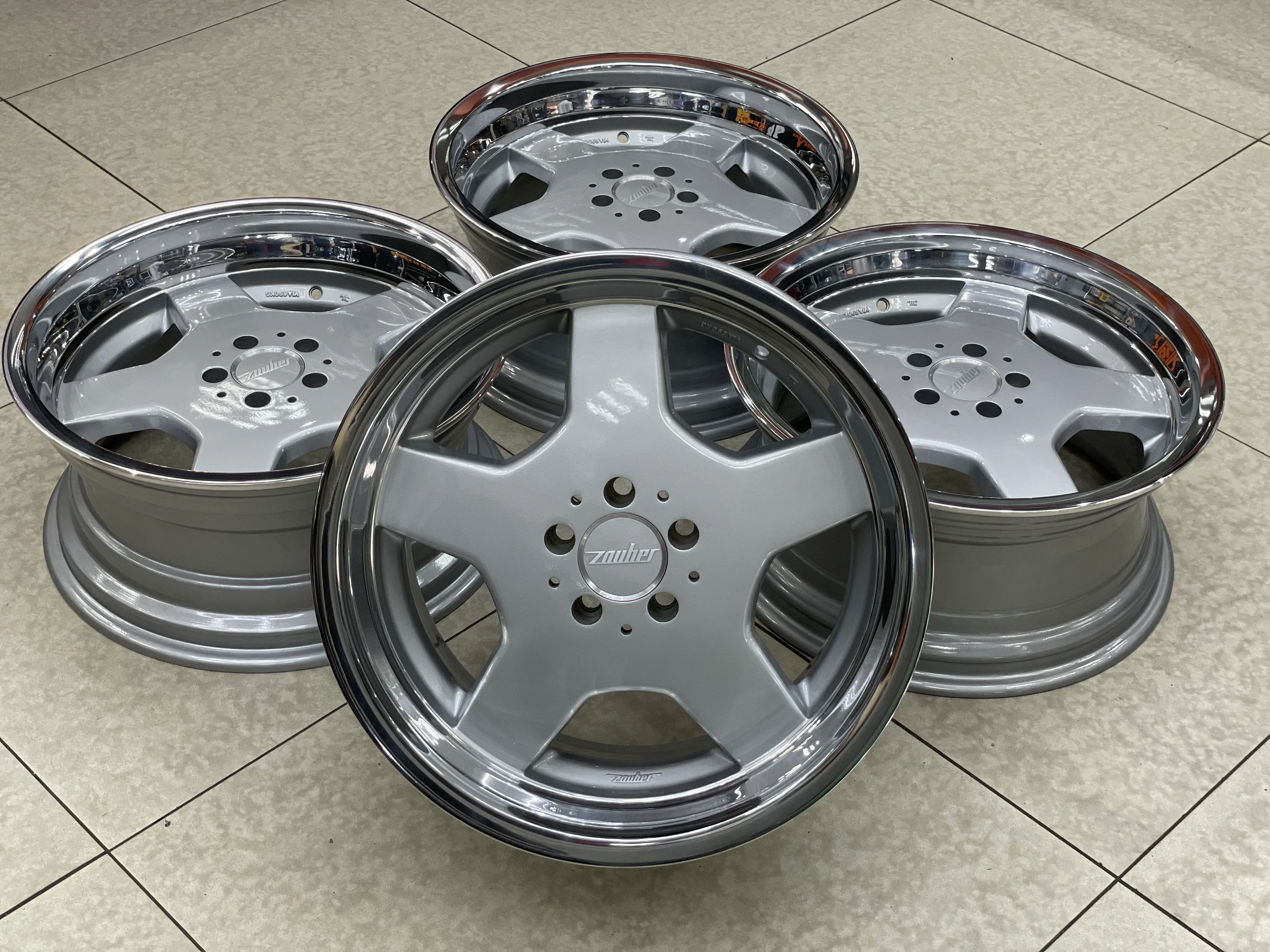 17” ORIGINAL  ZAUBER MONOBLOCK  WHEELS 5/100 - Image 8