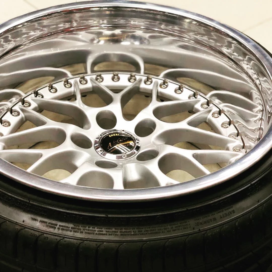 18” 3pce ENKEI AEGIS SPLIT JDM WHEELS 5/114 - Image 4