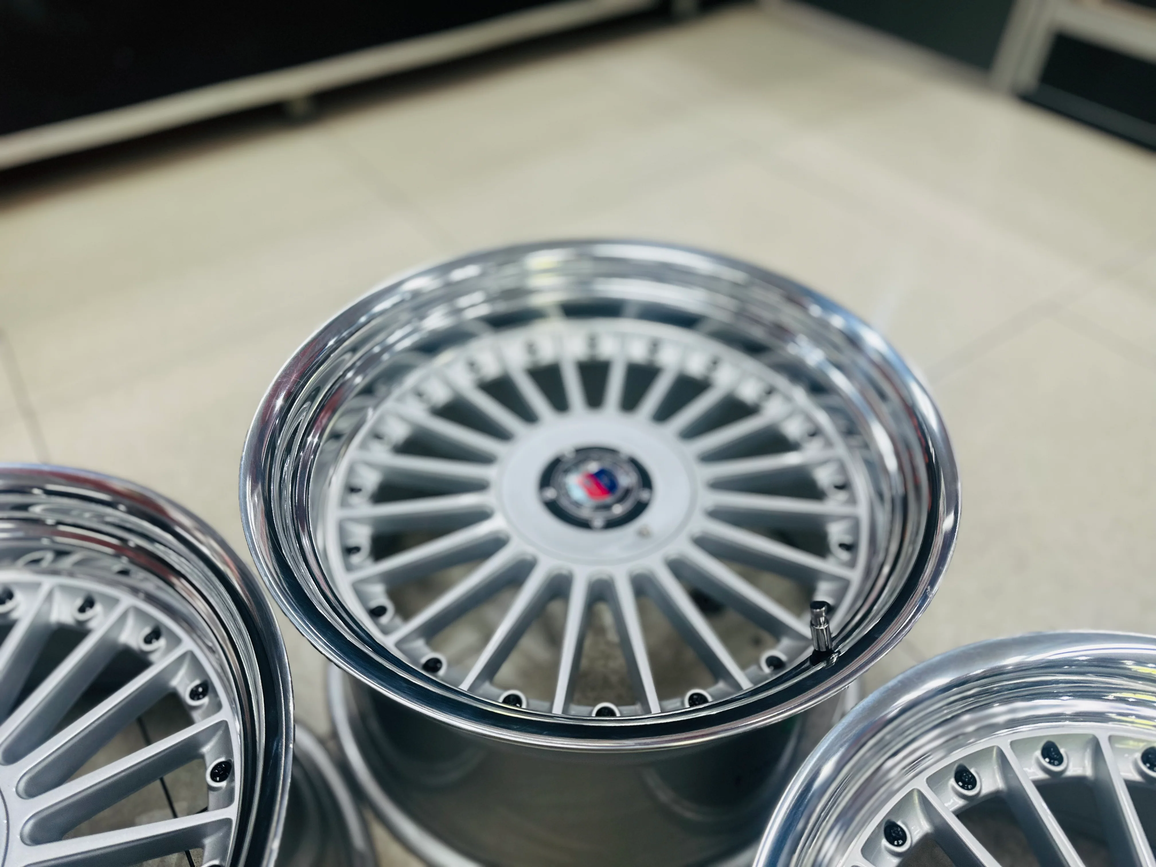18” AS ALPINA 5X112 & 5X120 wheels with high polished dishes - Image 6