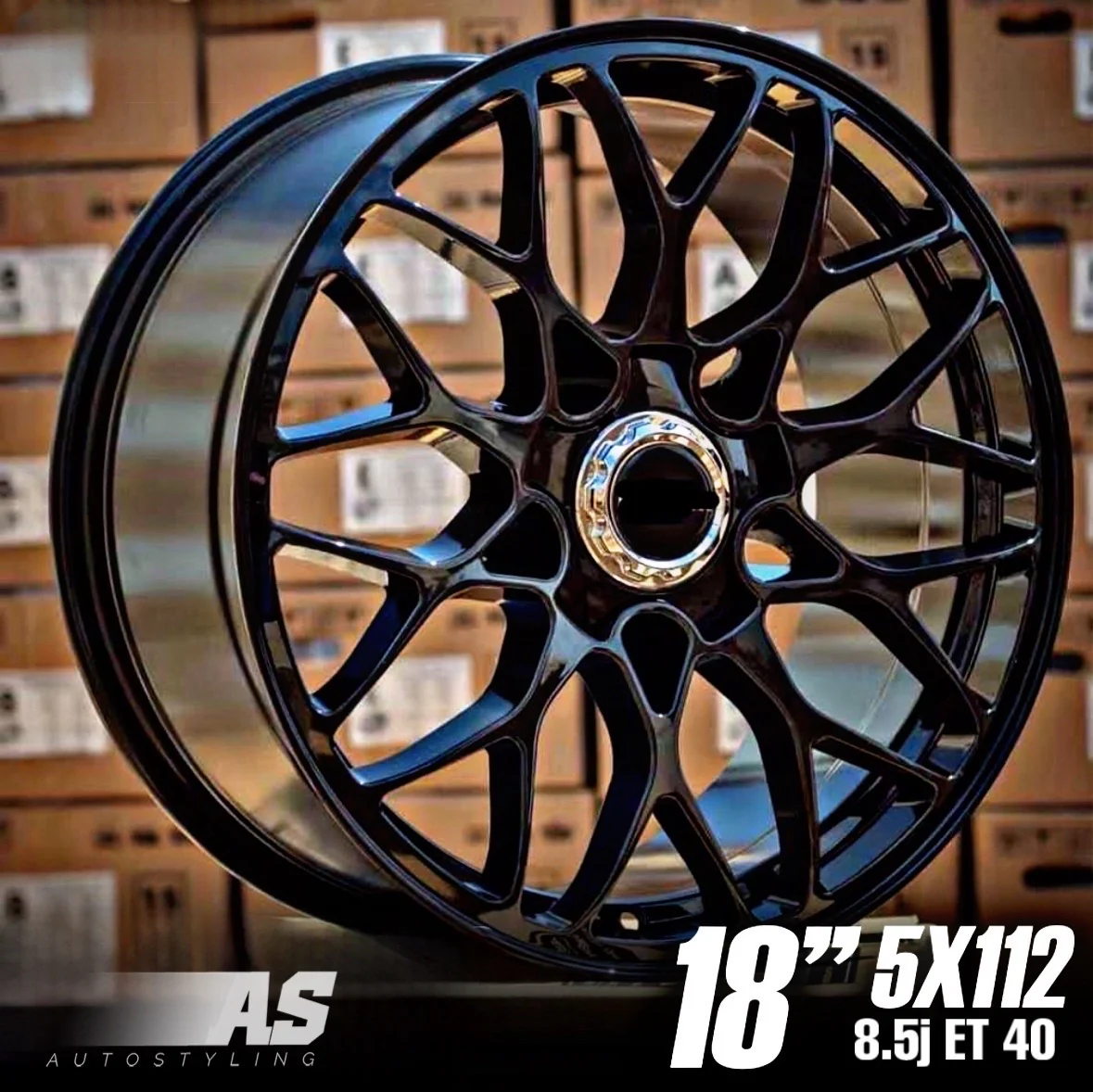 18” AS - SGN 8705 5/112 narrow wide wheels - Image 5