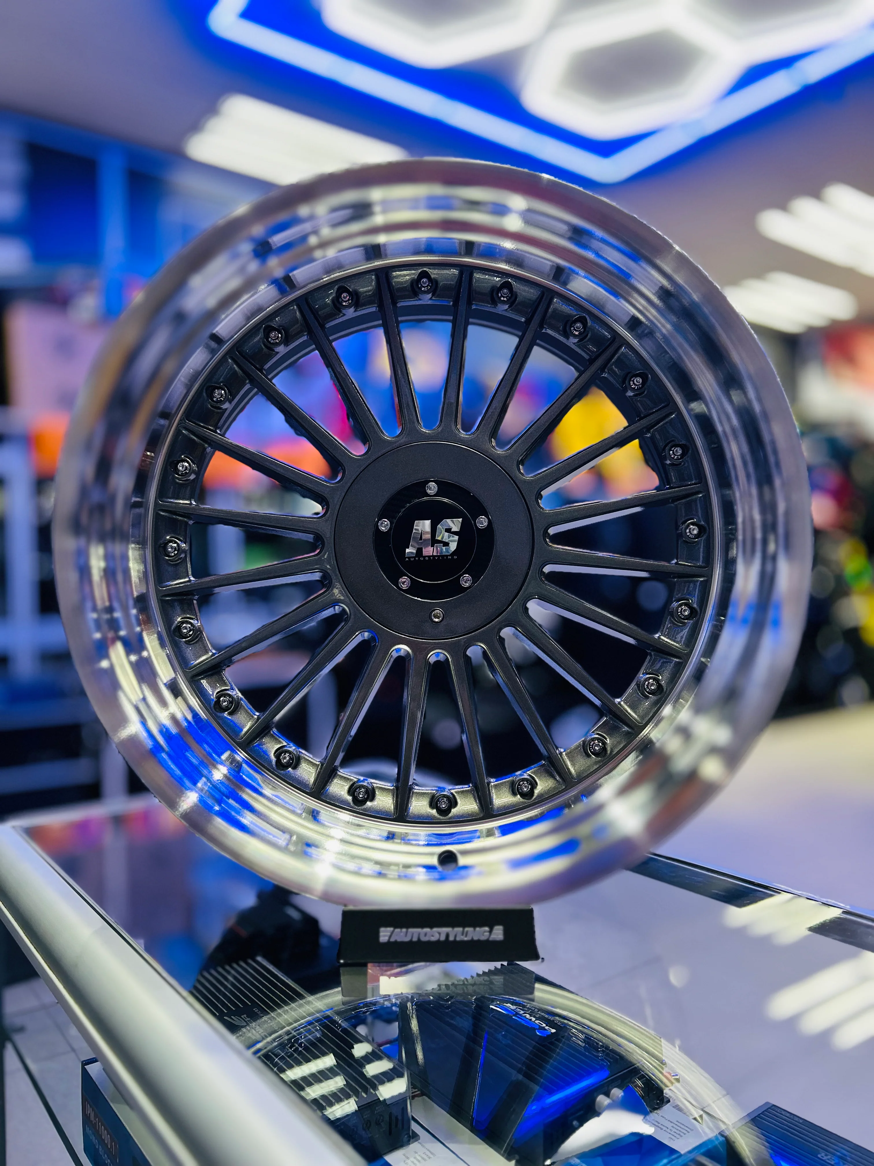 19”AS  ALPINA 5/112 & 5/120 multi pcd gunmetal - Image 7