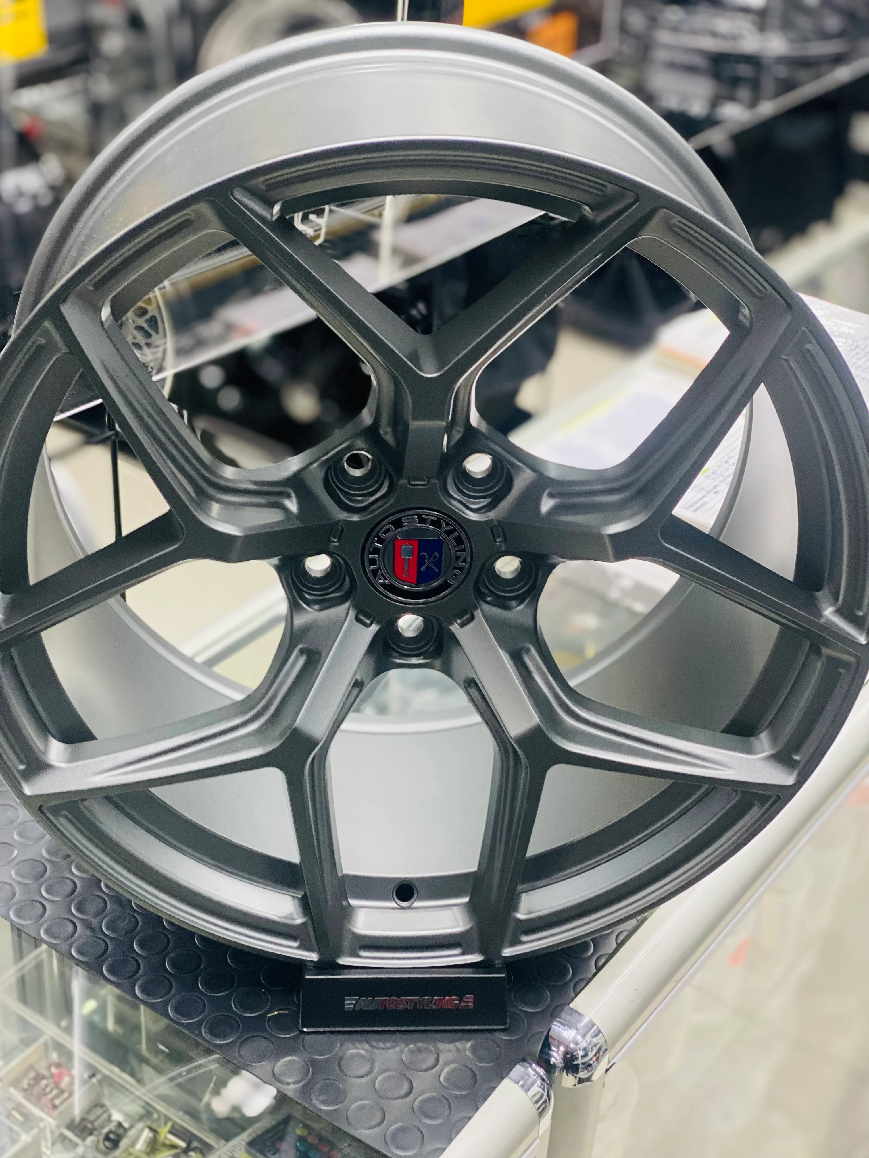 19” AS-BF10B 5X120 S/GREY - Image 2