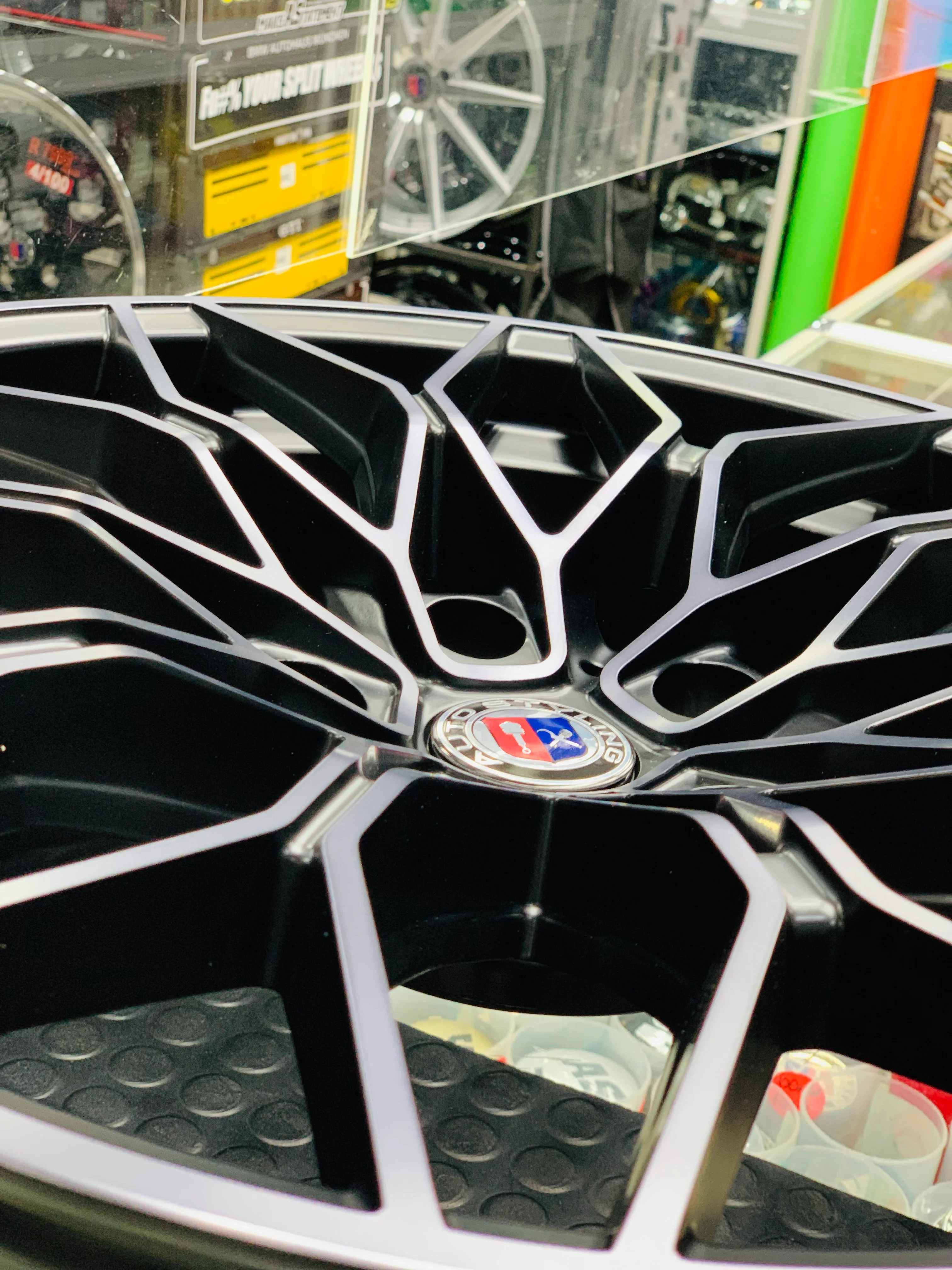 19” AS- G80  5X120 MATT BLACK wheels - Image 8