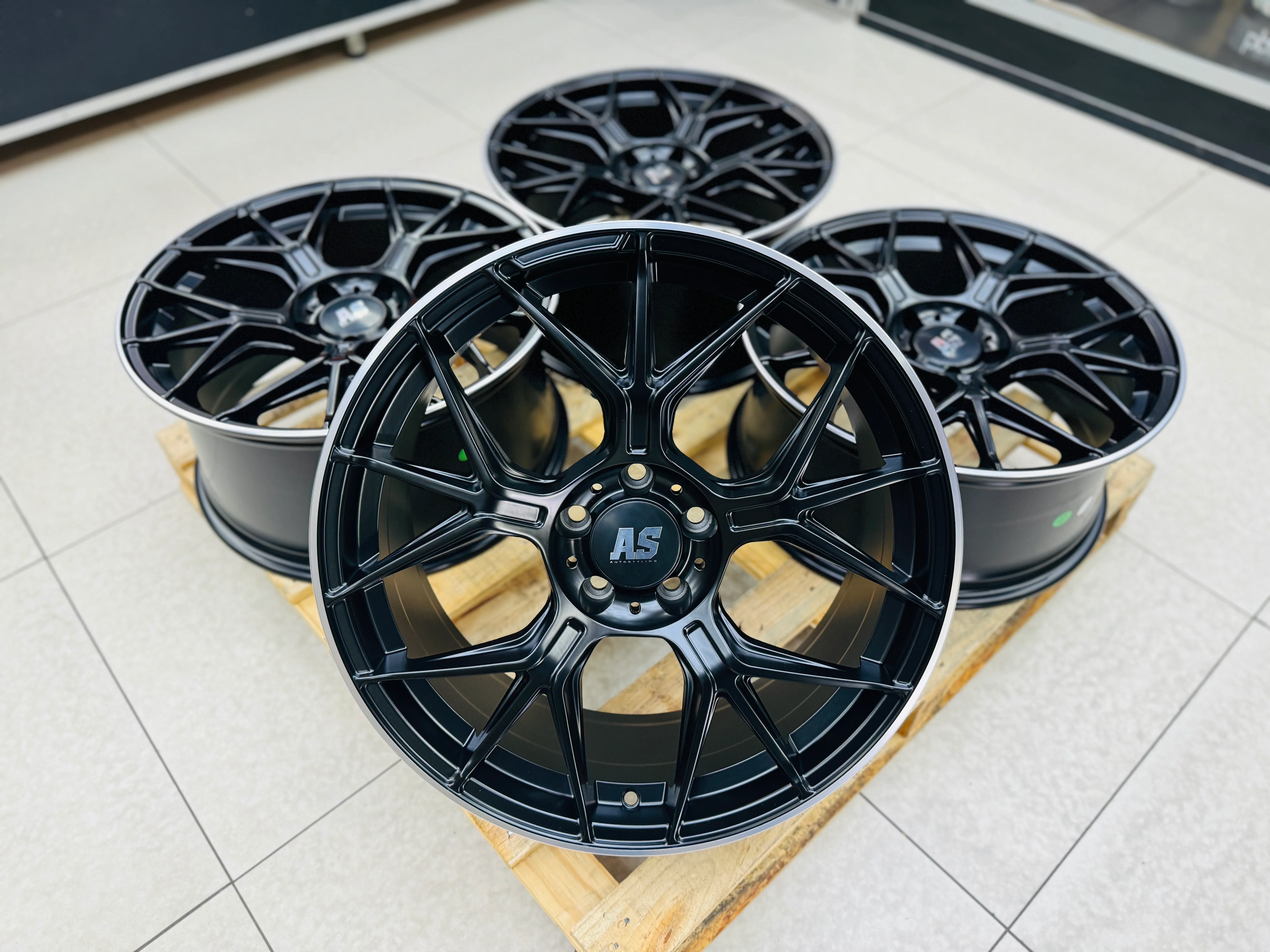 19” AS GT AMG 2023  5x112 PCD NARROW WIDE WHEELS FOR MERCEDES AUDI &   VW GTI - Image 9
